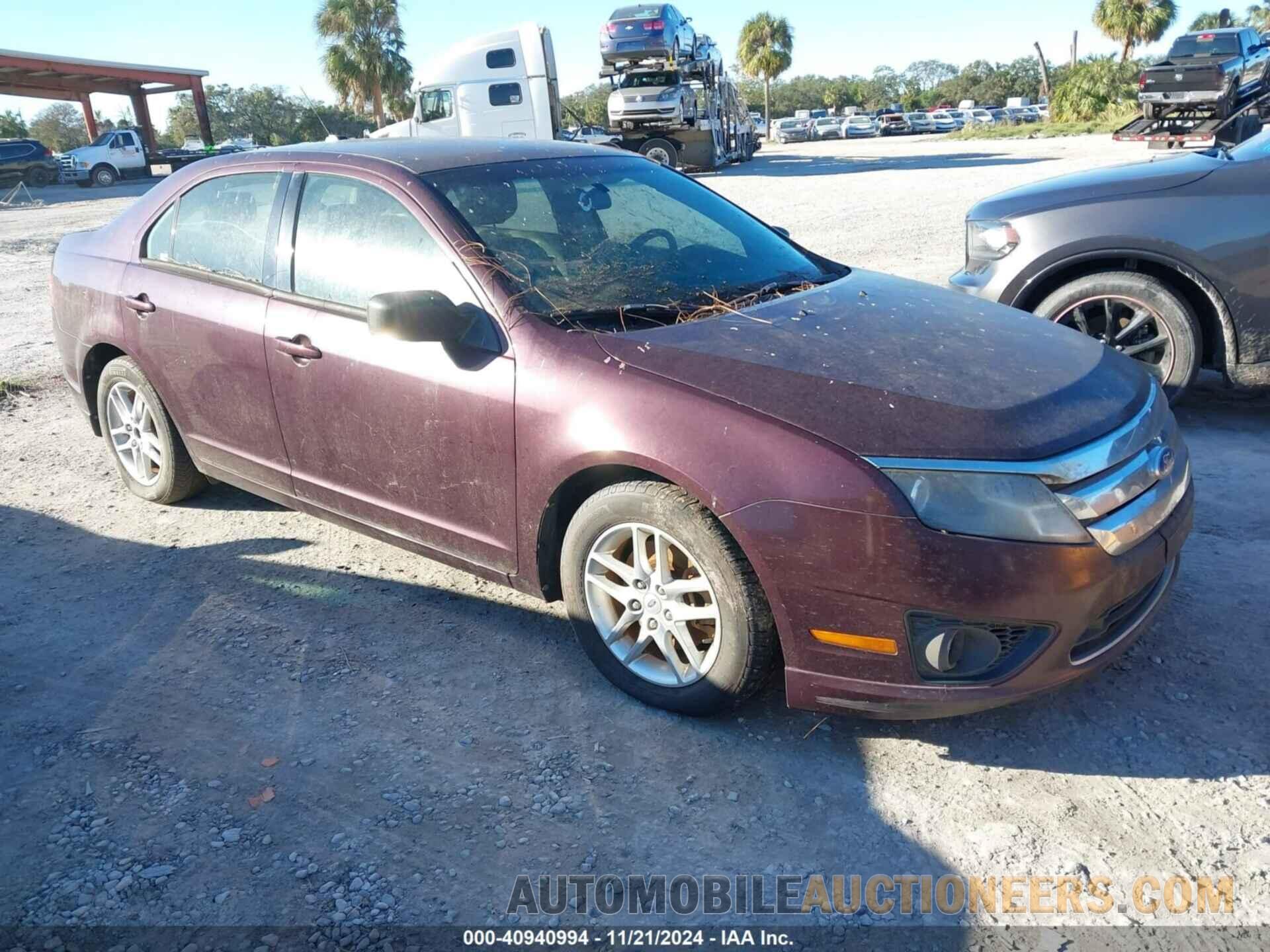 3FAHP0GA7BR304285 FORD FUSION 2011