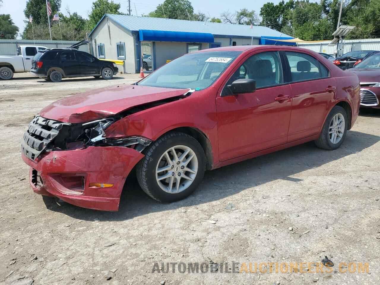 3FAHP0GA7CR365010 FORD FUSION 2012