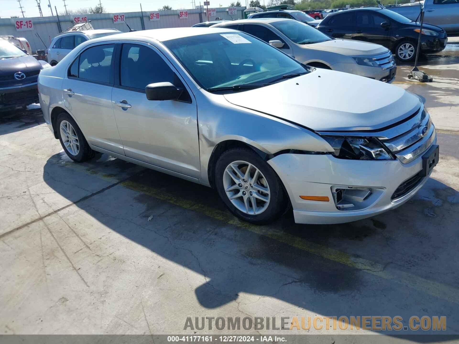 3FAHP0GAXCR124512 FORD FUSION 2012