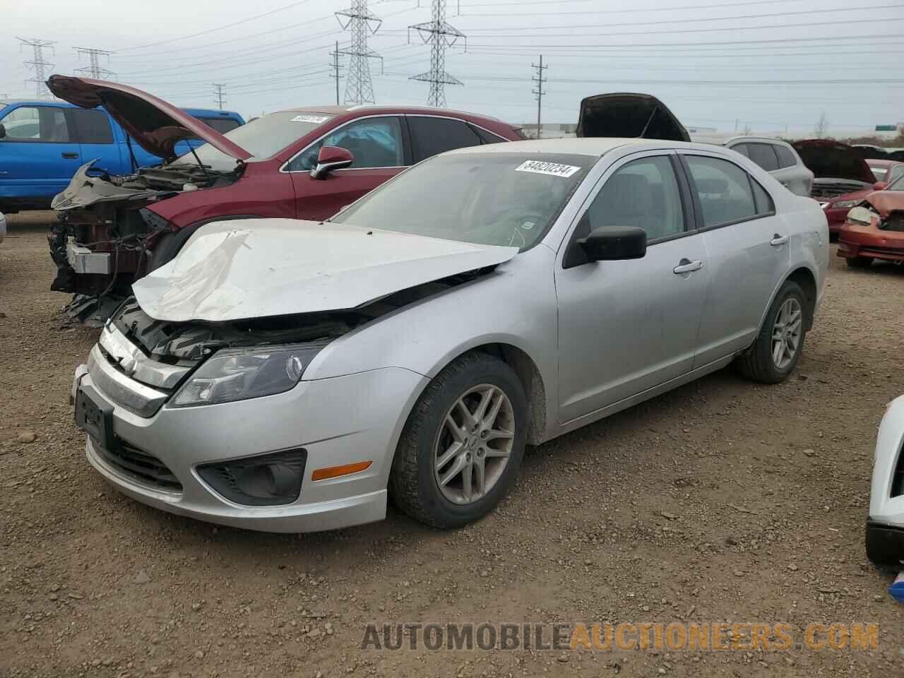 3FAHP0GAXCR309398 FORD FUSION 2012