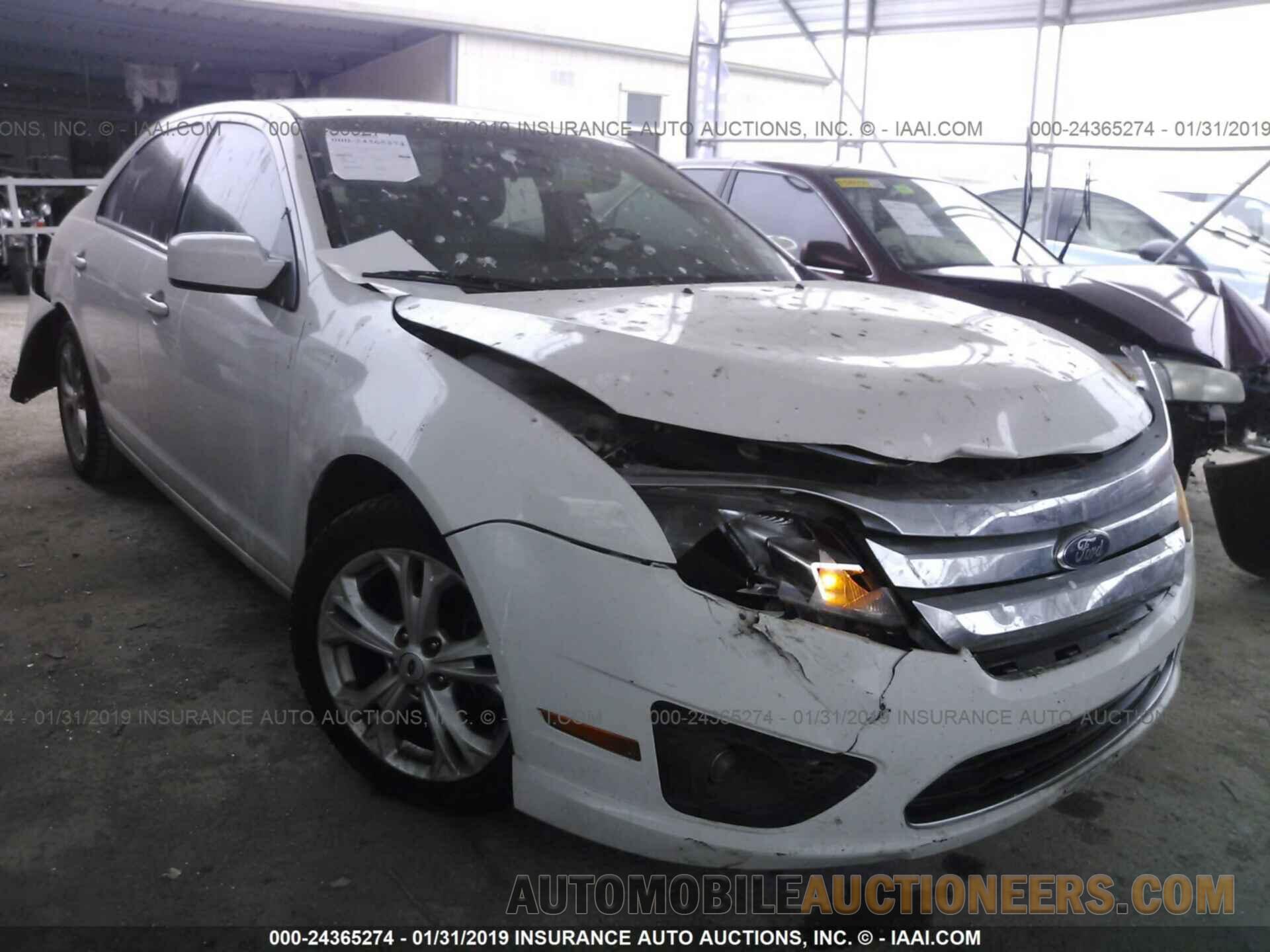 3FAHP0HA0CR103019 FORD FUSION 2012