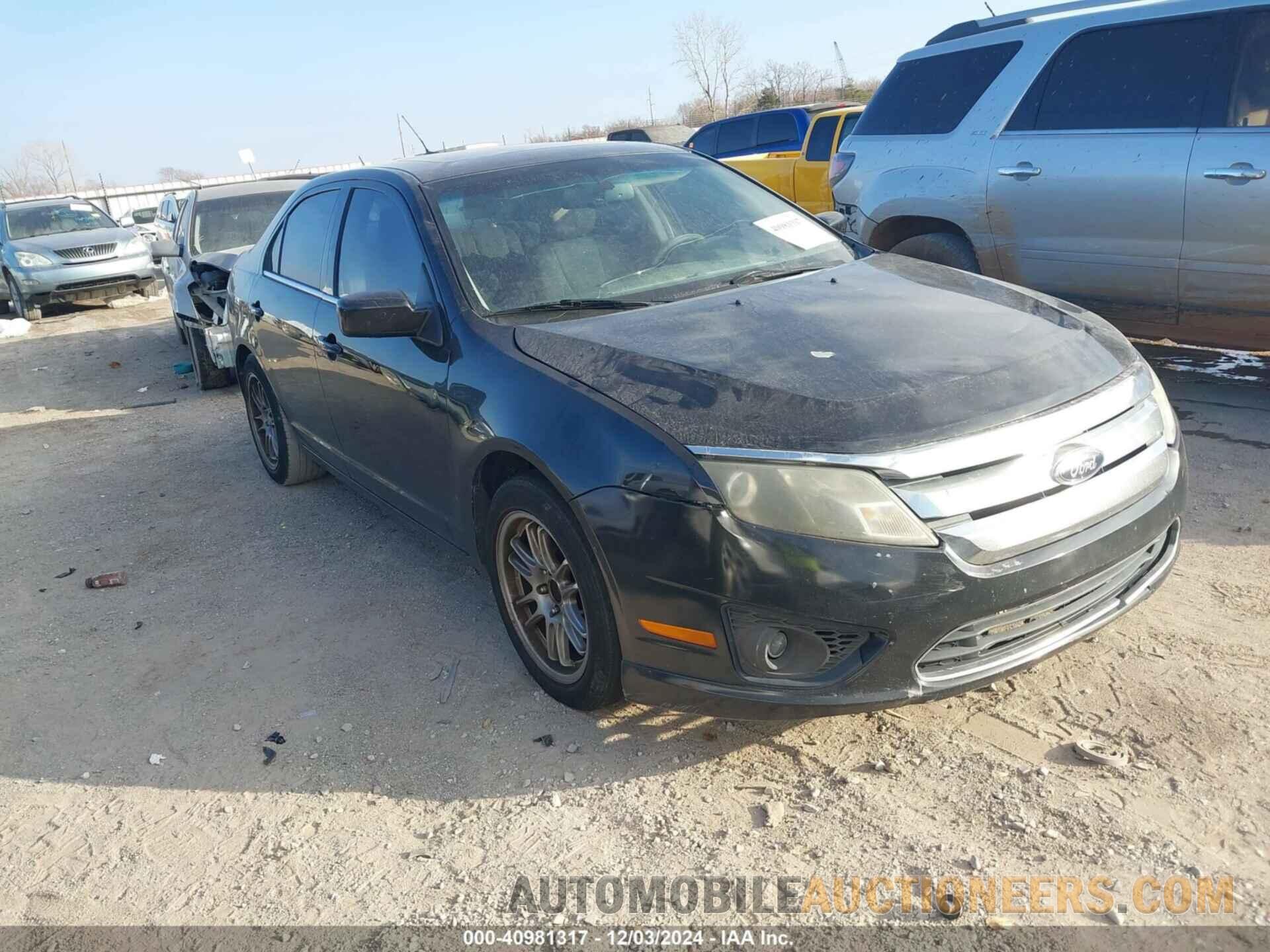 3FAHP0HA1BR167259 FORD FUSION 2011