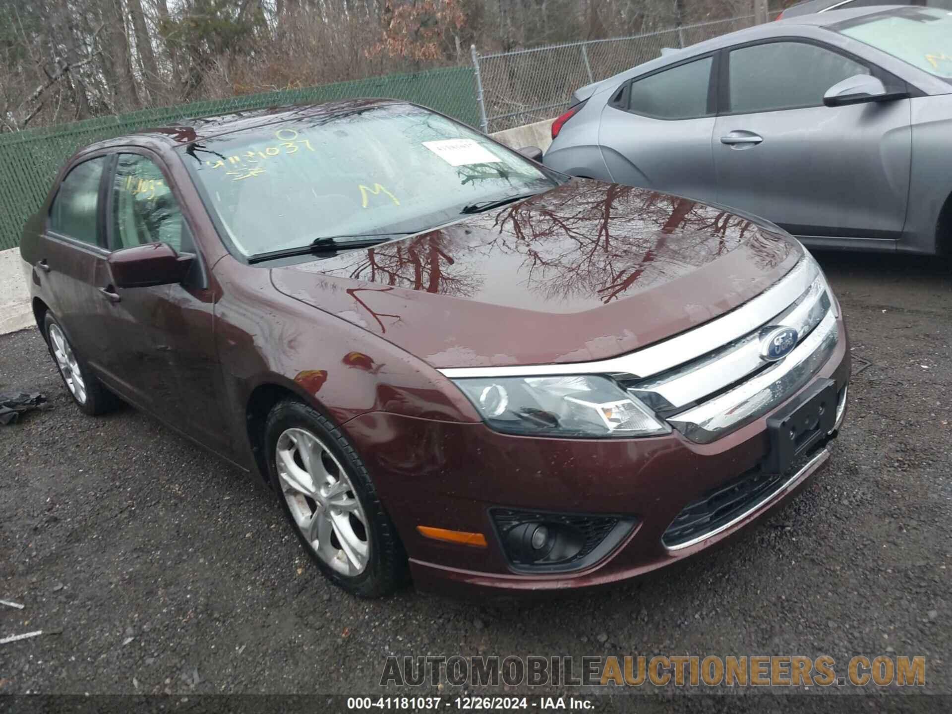 3FAHP0HA1CR167876 FORD FUSION 2012