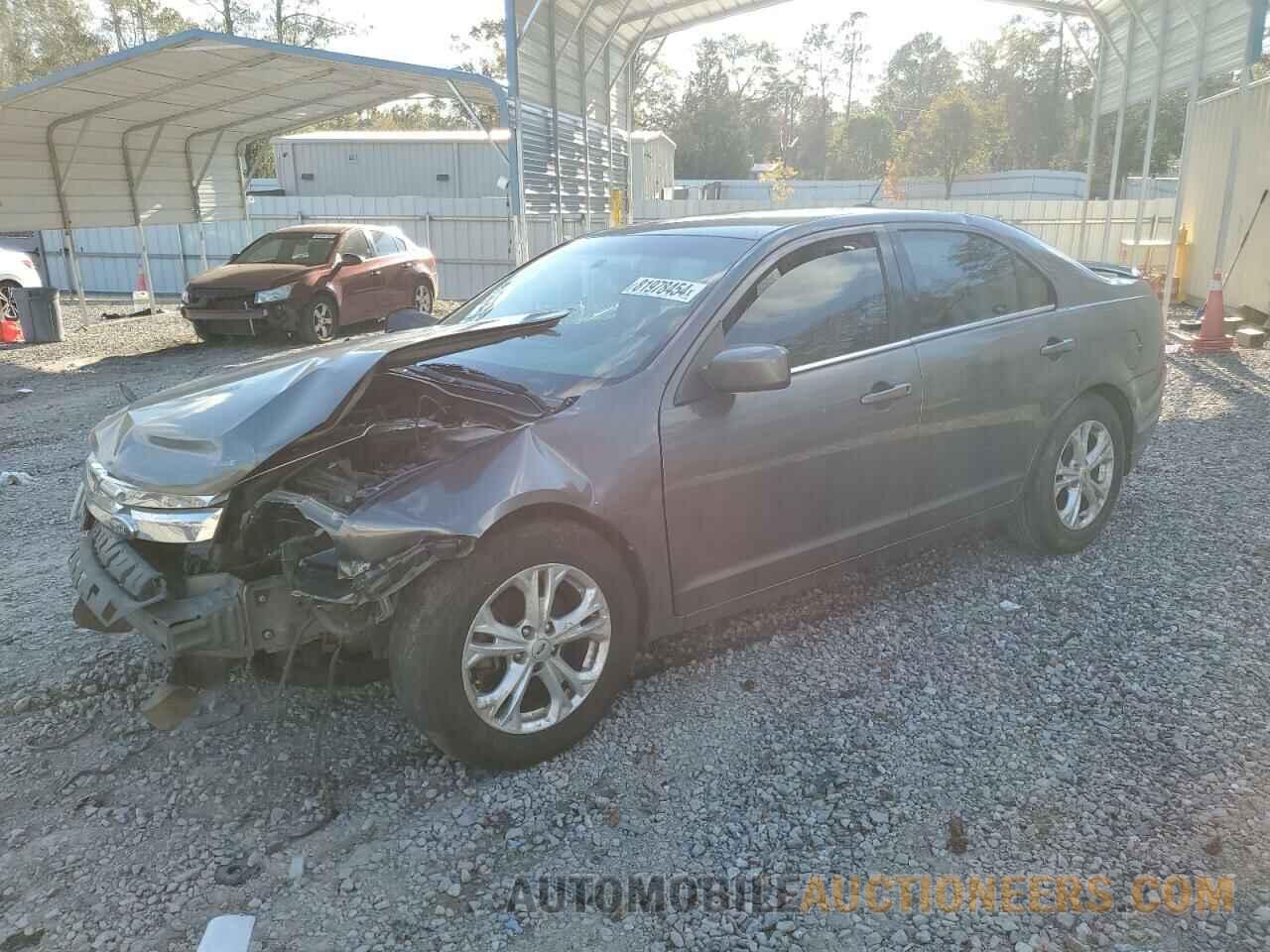 3FAHP0HA1CR206904 FORD FUSION 2012