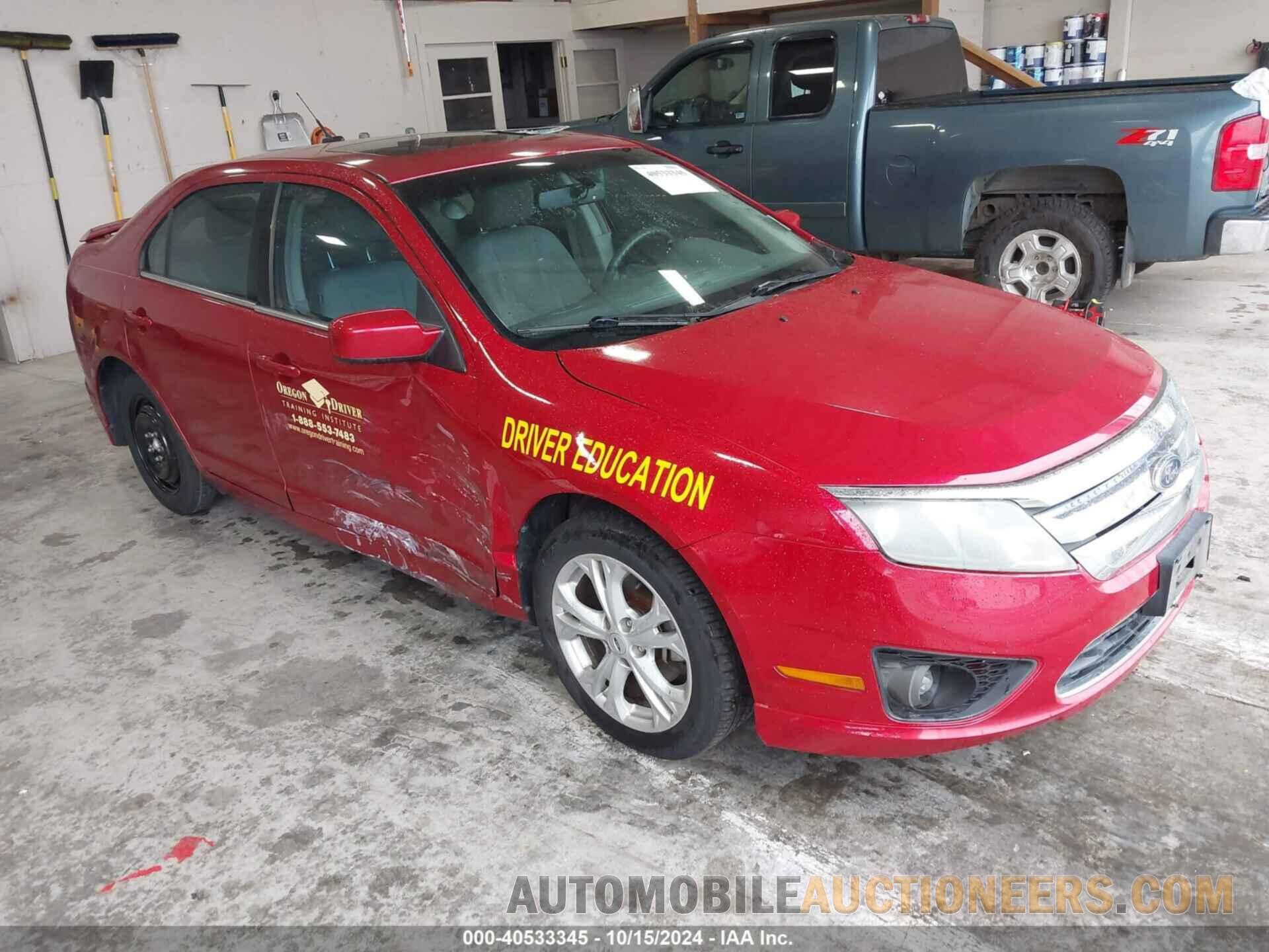 3FAHP0HA1CR212637 FORD FUSION 2012