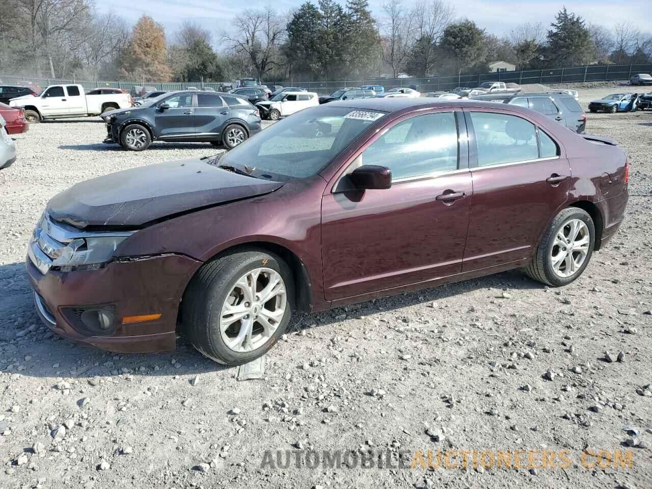 3FAHP0HA1CR263572 FORD FUSION 2012