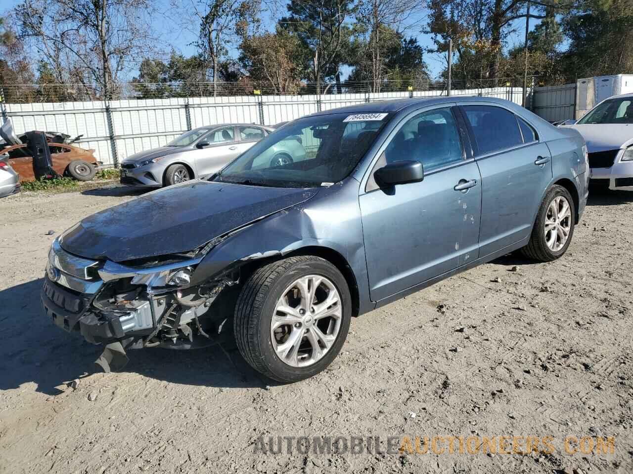 3FAHP0HA1CR365518 FORD FUSION 2012