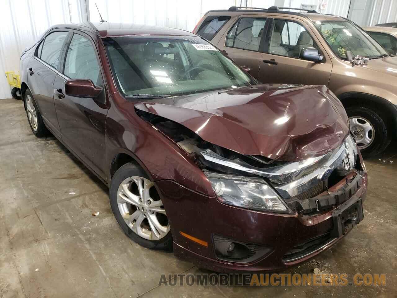 3FAHP0HA2CR157664 FORD FUSION 2012