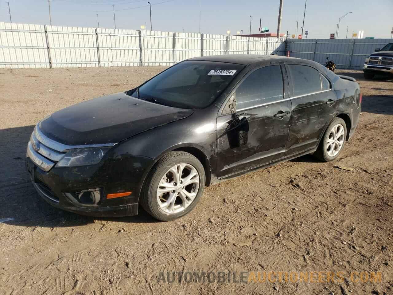 3FAHP0HA2CR211867 FORD FUSION 2012