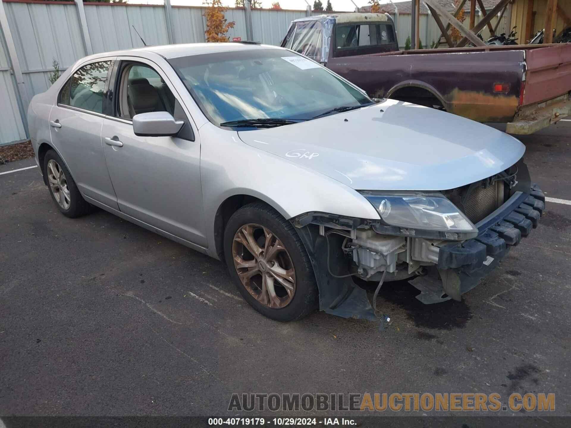 3FAHP0HA2CR291526 FORD FUSION 2012