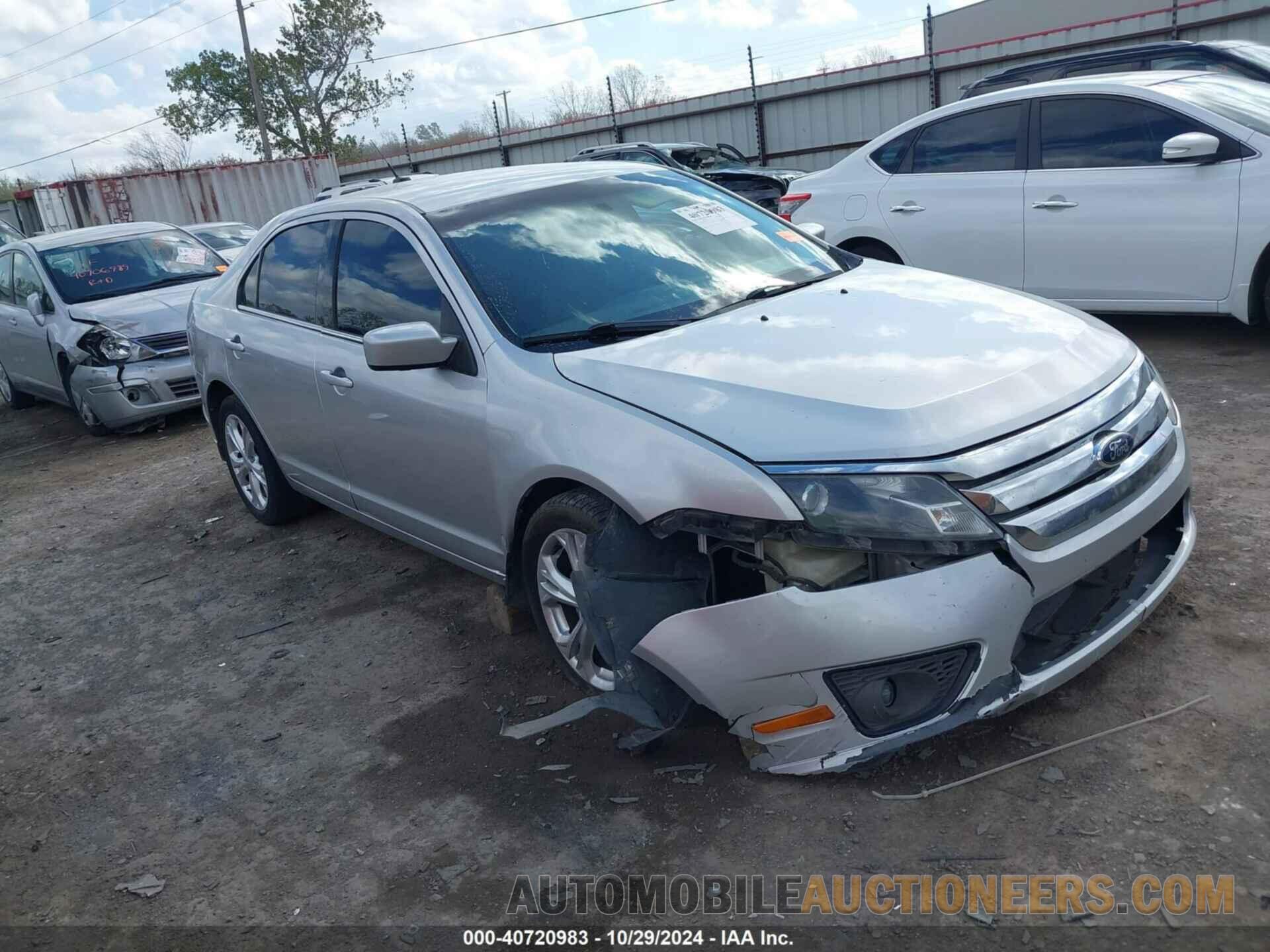 3FAHP0HA2CR306624 FORD FUSION 2012