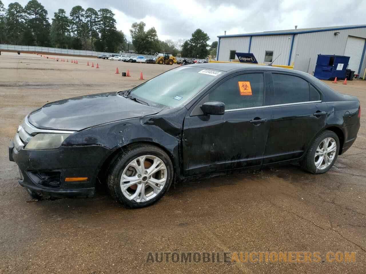 3FAHP0HA3CR164865 FORD FUSION 2012