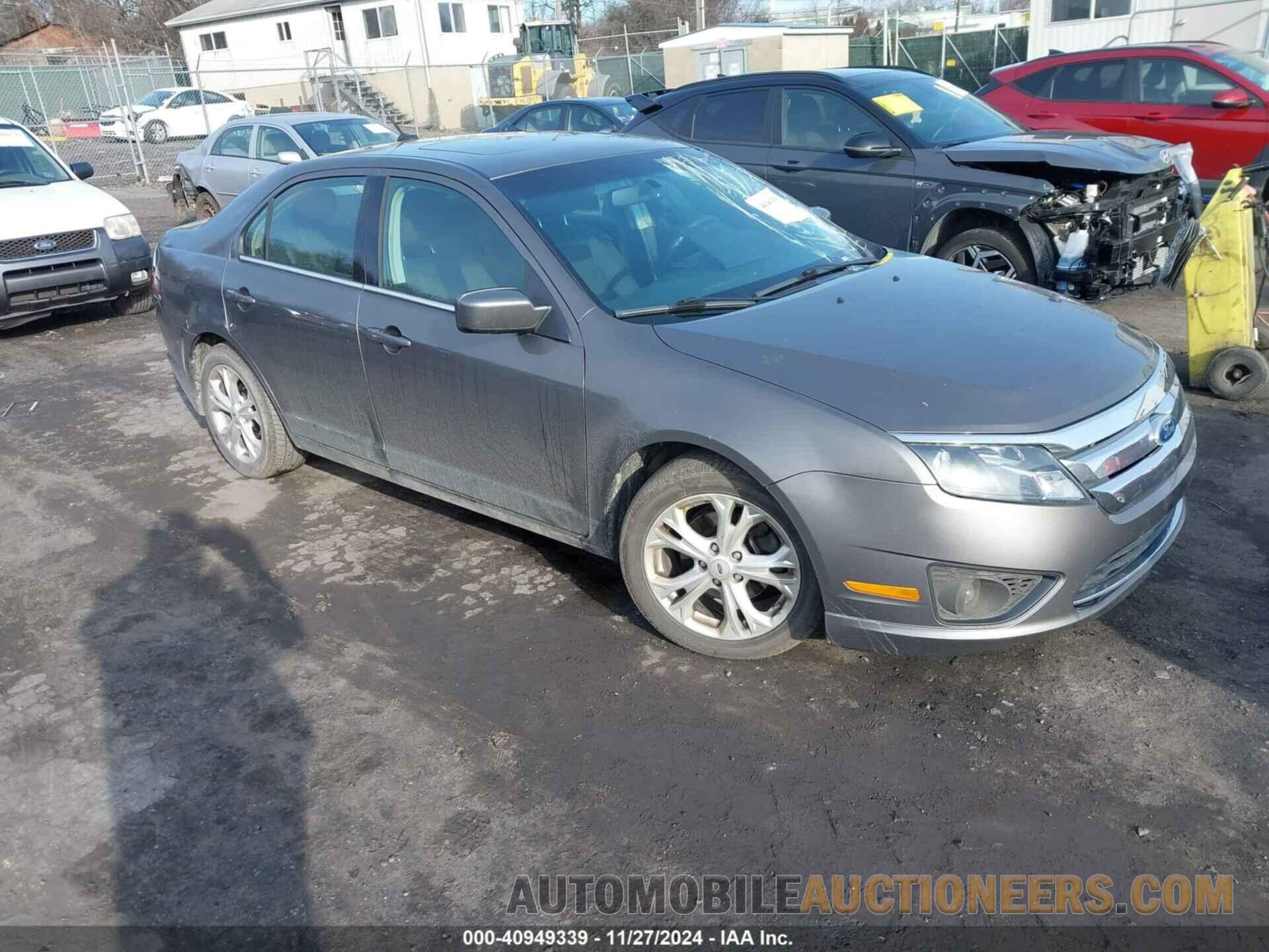 3FAHP0HA3CR215622 FORD FUSION 2012