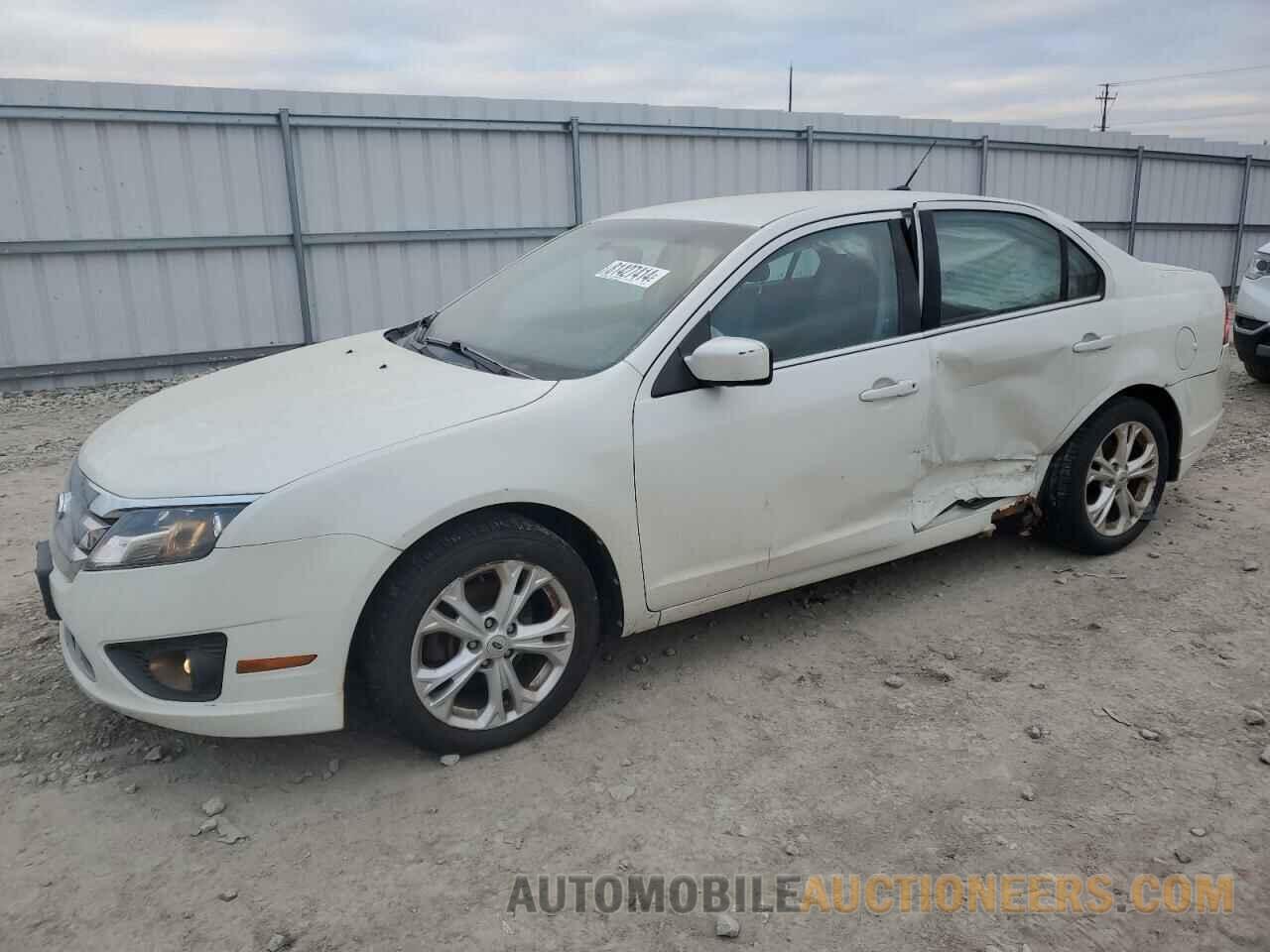 3FAHP0HA4CR135522 FORD FUSION 2012