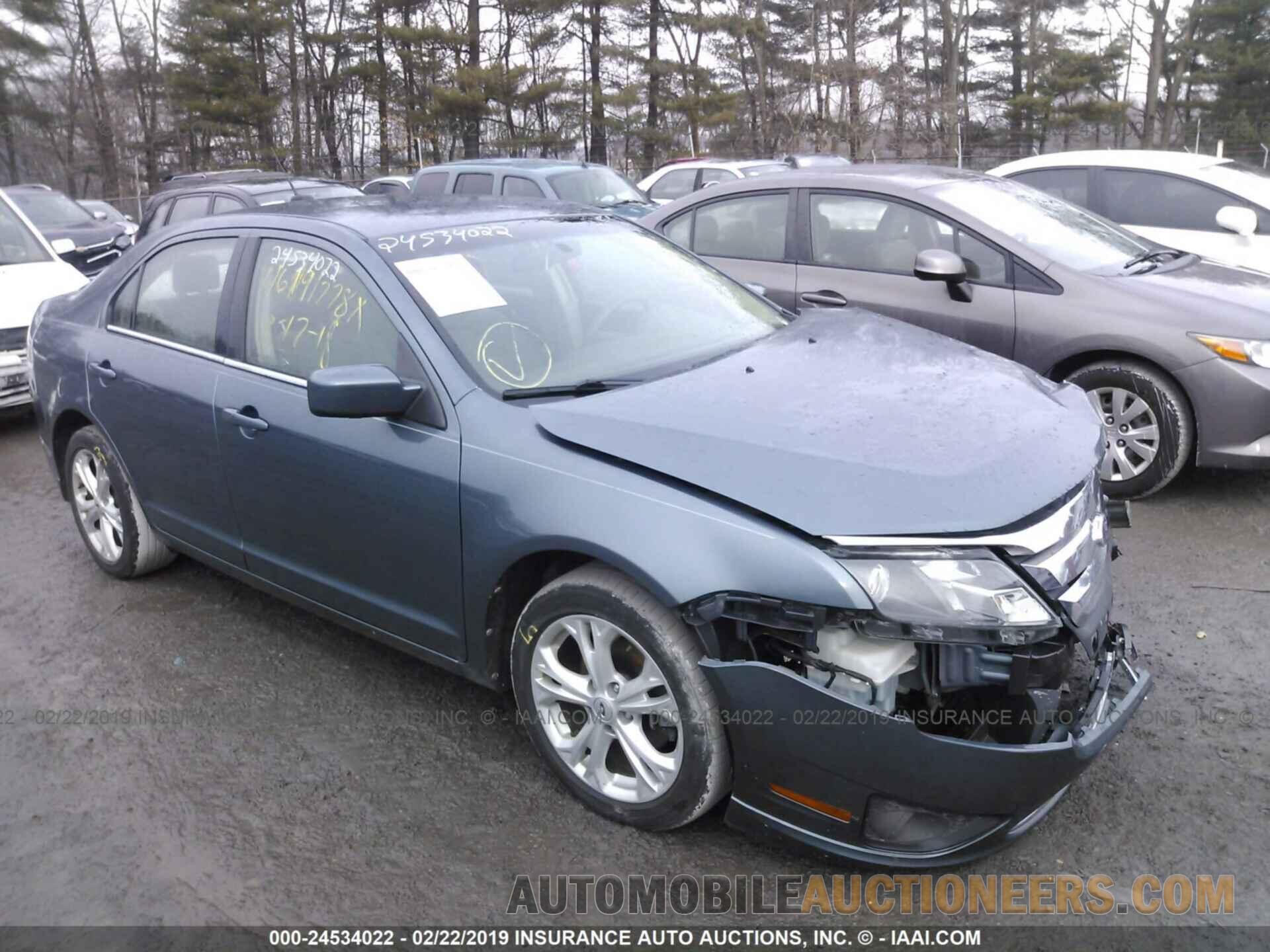 3FAHP0HA4CR296842 FORD FUSION 2012