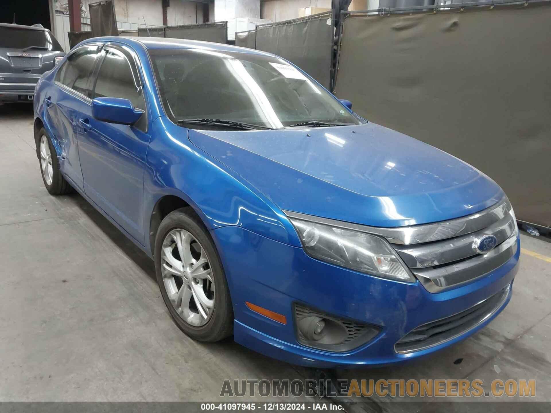 3FAHP0HA5CR144617 FORD FUSION 2012