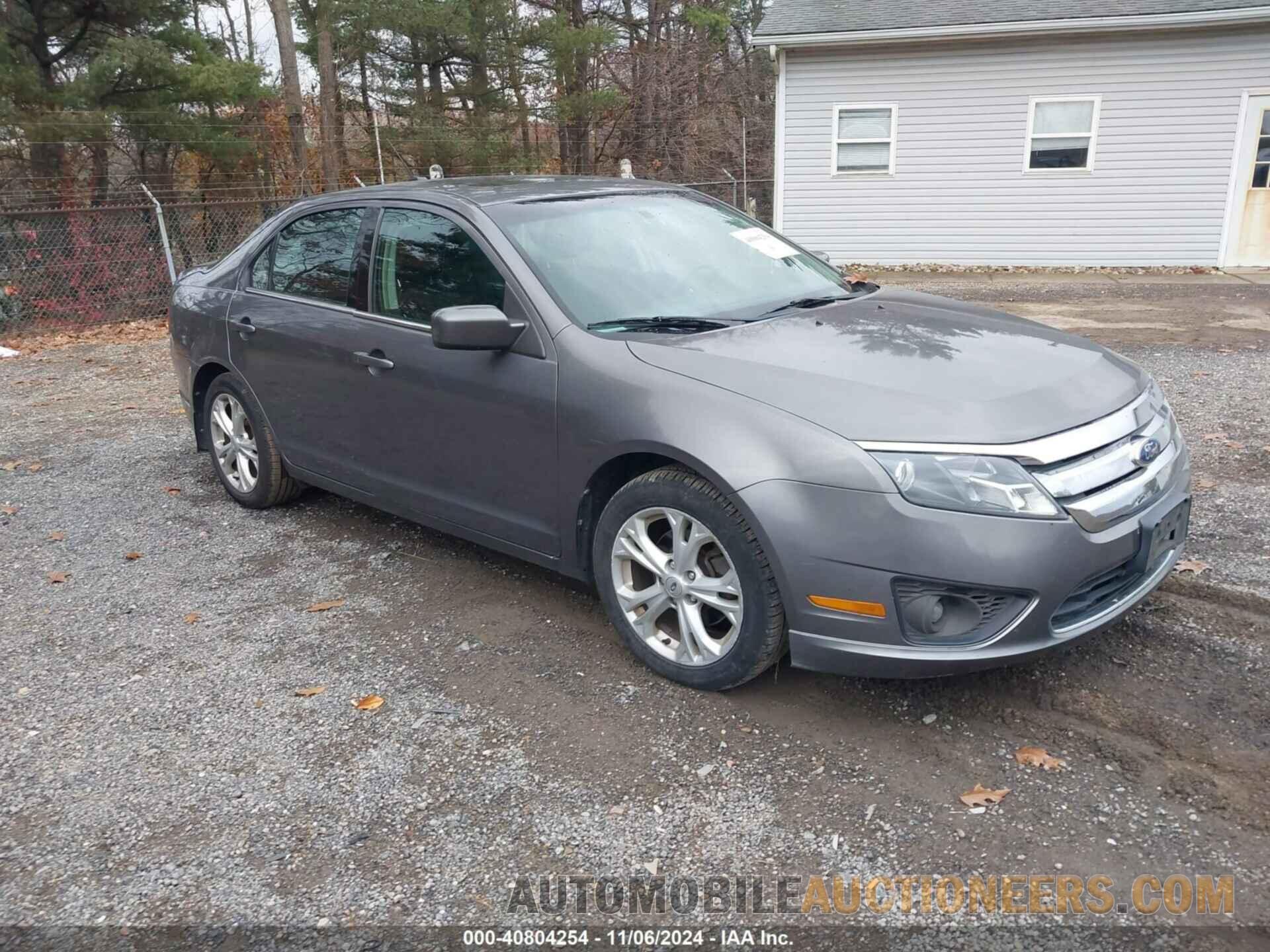 3FAHP0HA5CR180310 FORD FUSION 2012