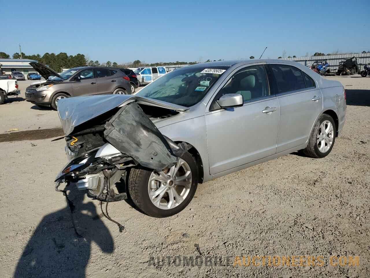 3FAHP0HA6CR160969 FORD FUSION 2012