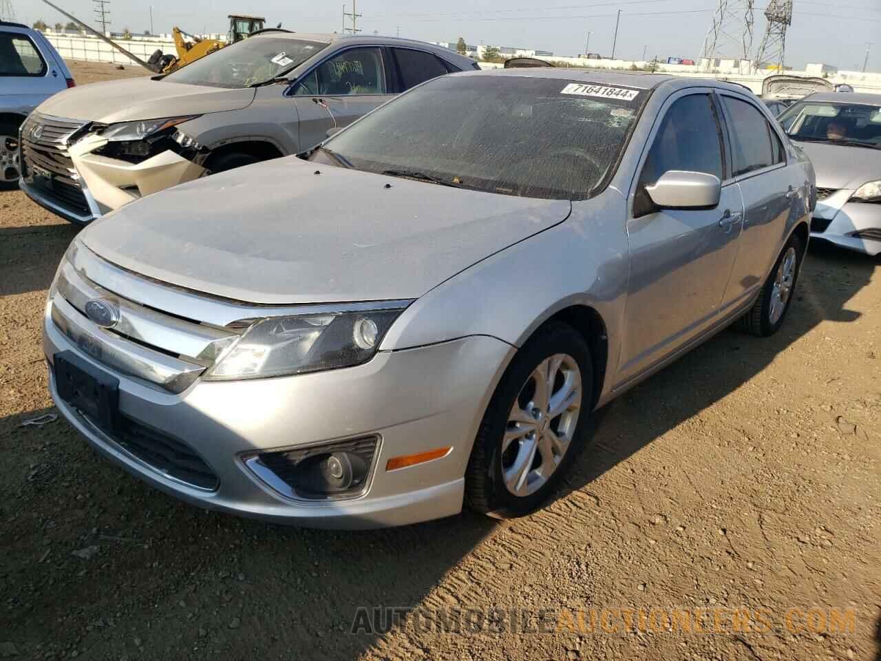 3FAHP0HA6CR361237 FORD FUSION 2012