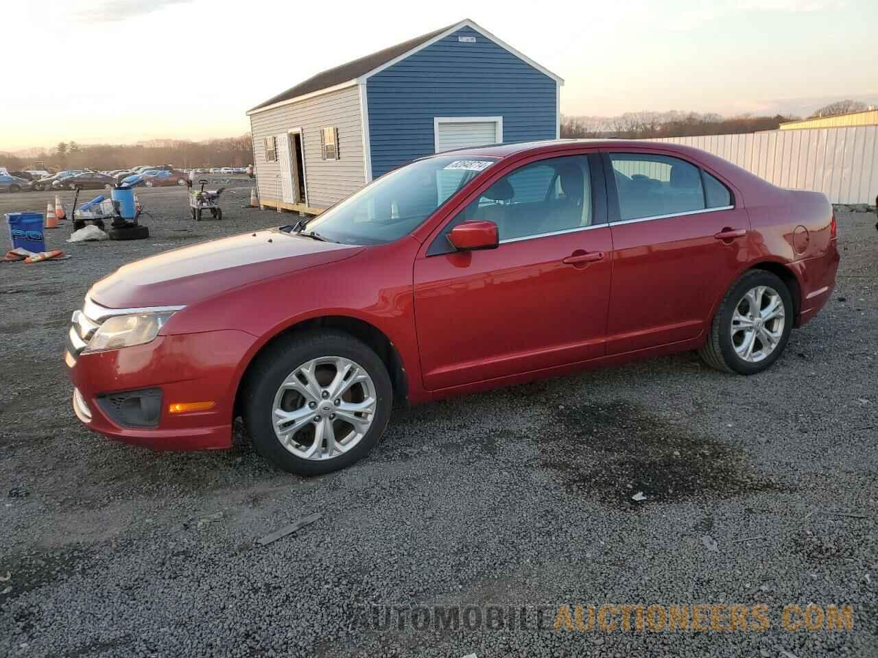 3FAHP0HA6CR424126 FORD FUSION 2012