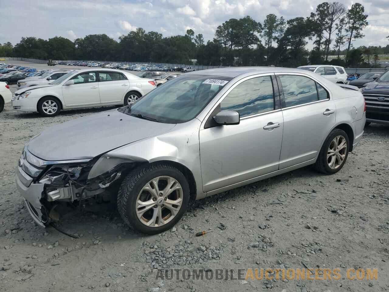 3FAHP0HA7CR102224 FORD FUSION 2012