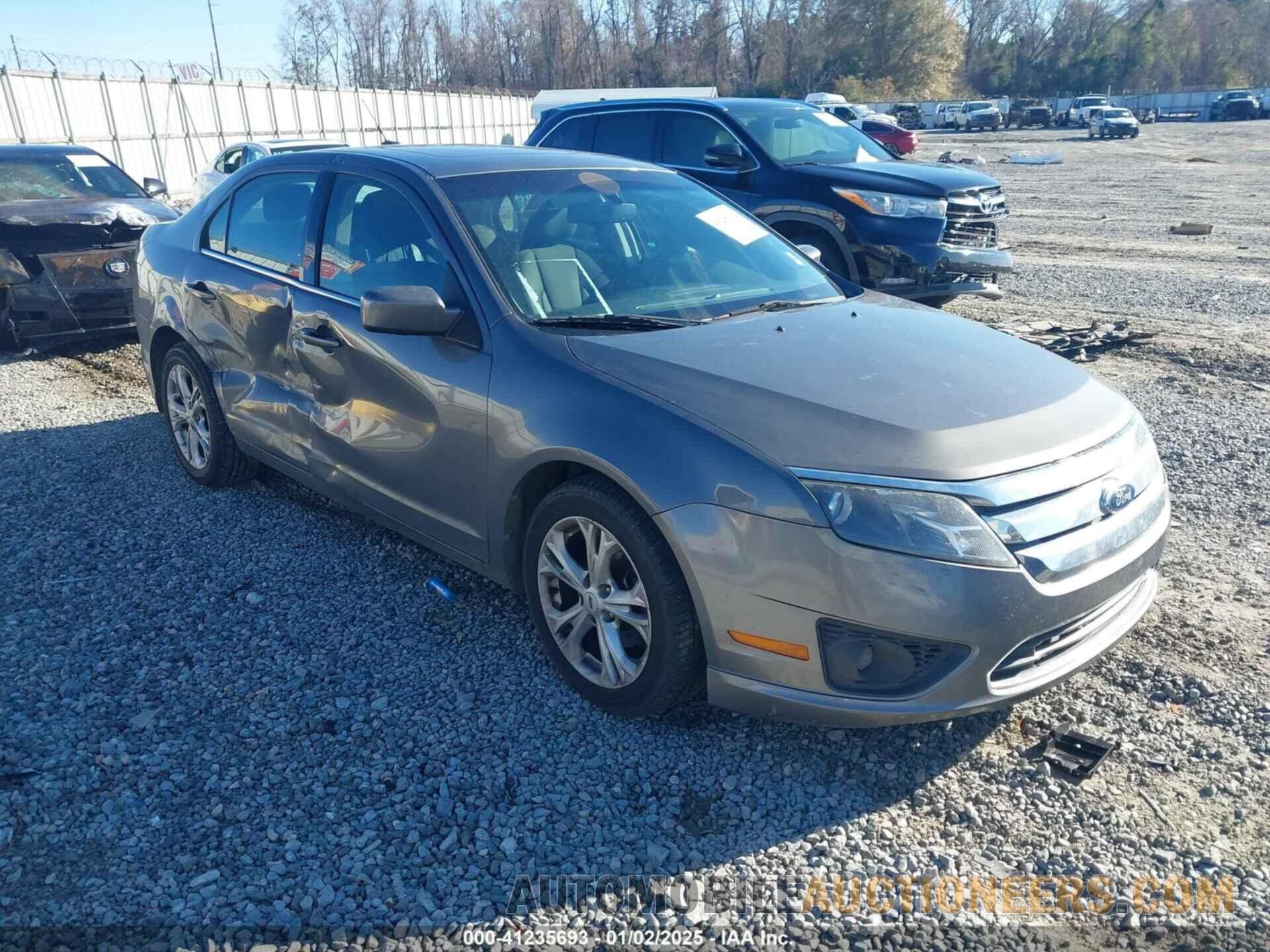 3FAHP0HA7CR102613 FORD FUSION 2012