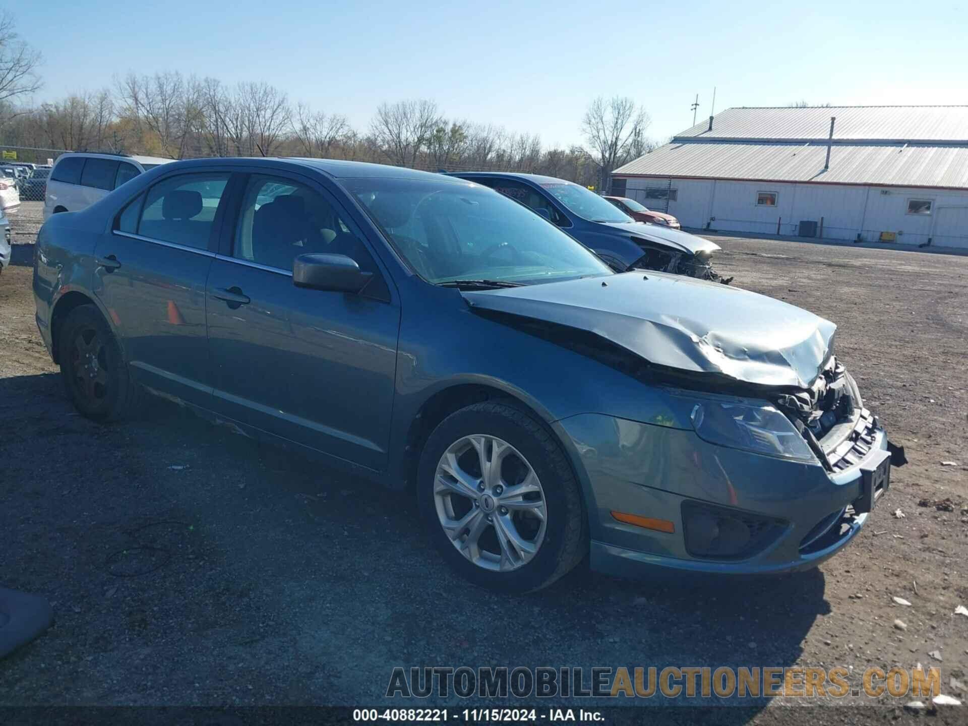 3FAHP0HA7CR123378 FORD FUSION 2012