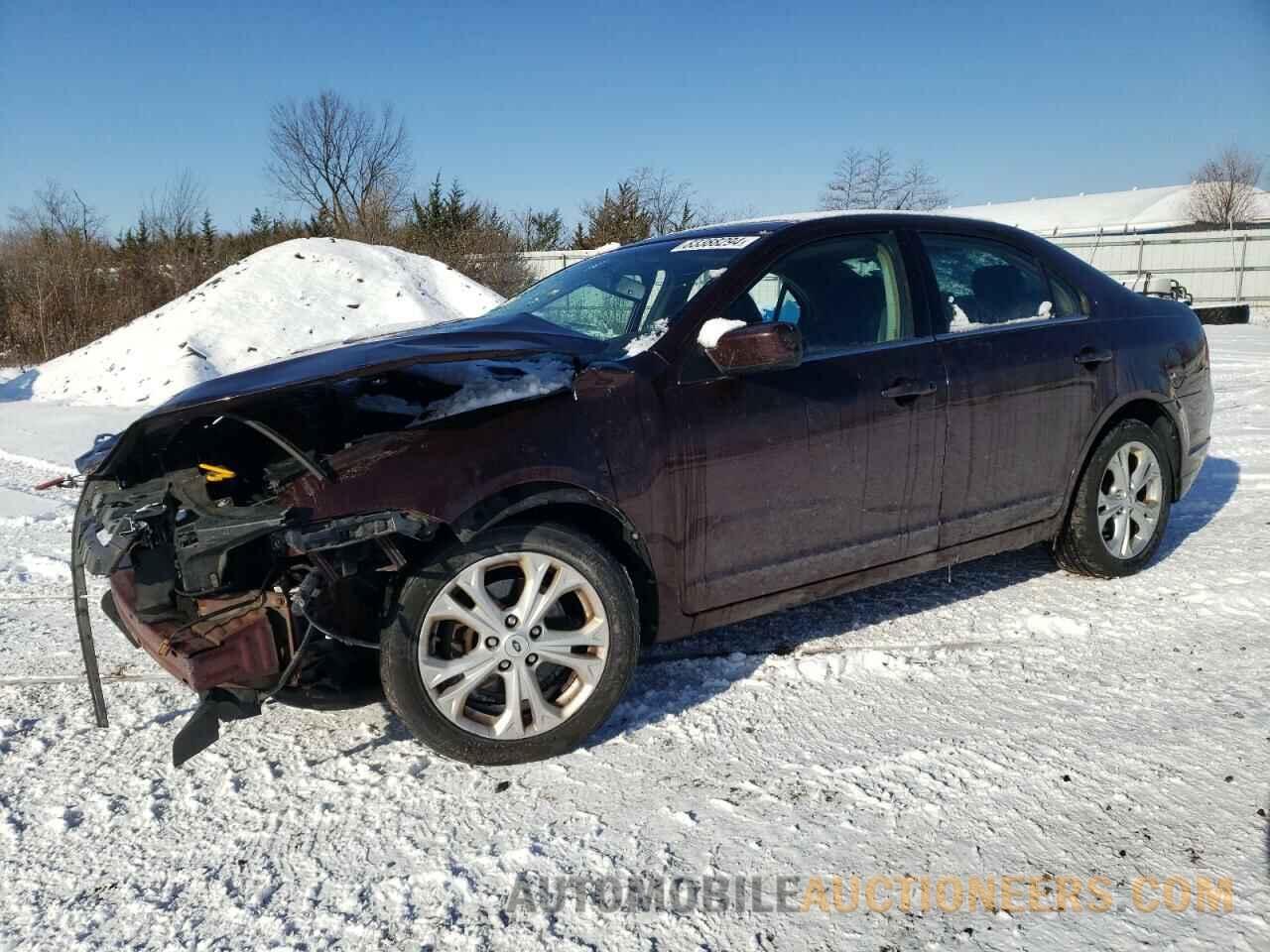 3FAHP0HA7CR180292 FORD FUSION 2012