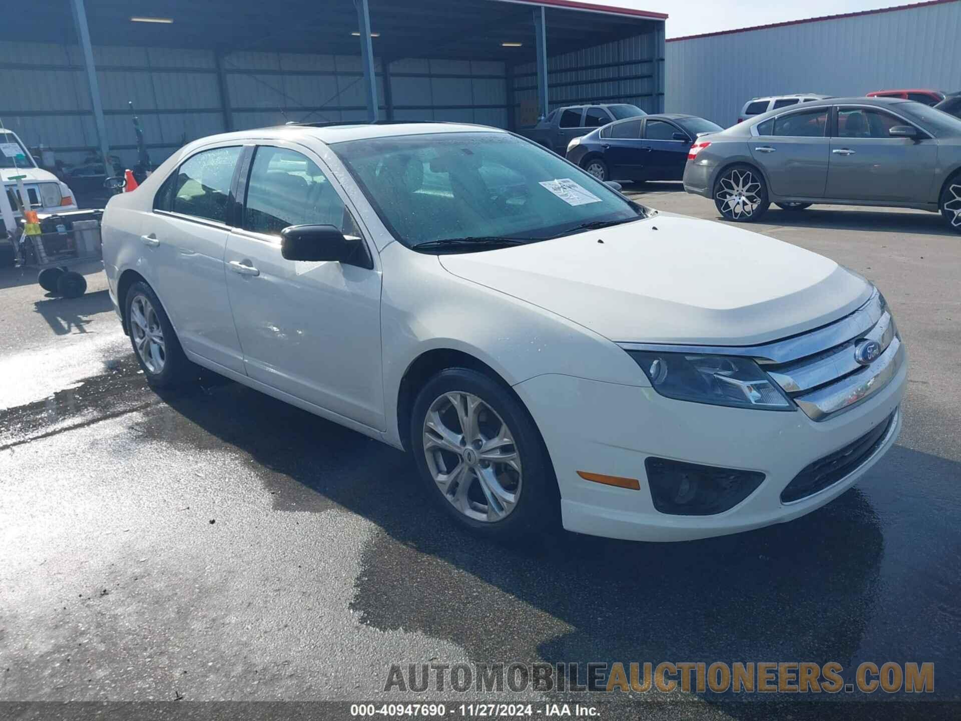 3FAHP0HA7CR263284 FORD FUSION 2012