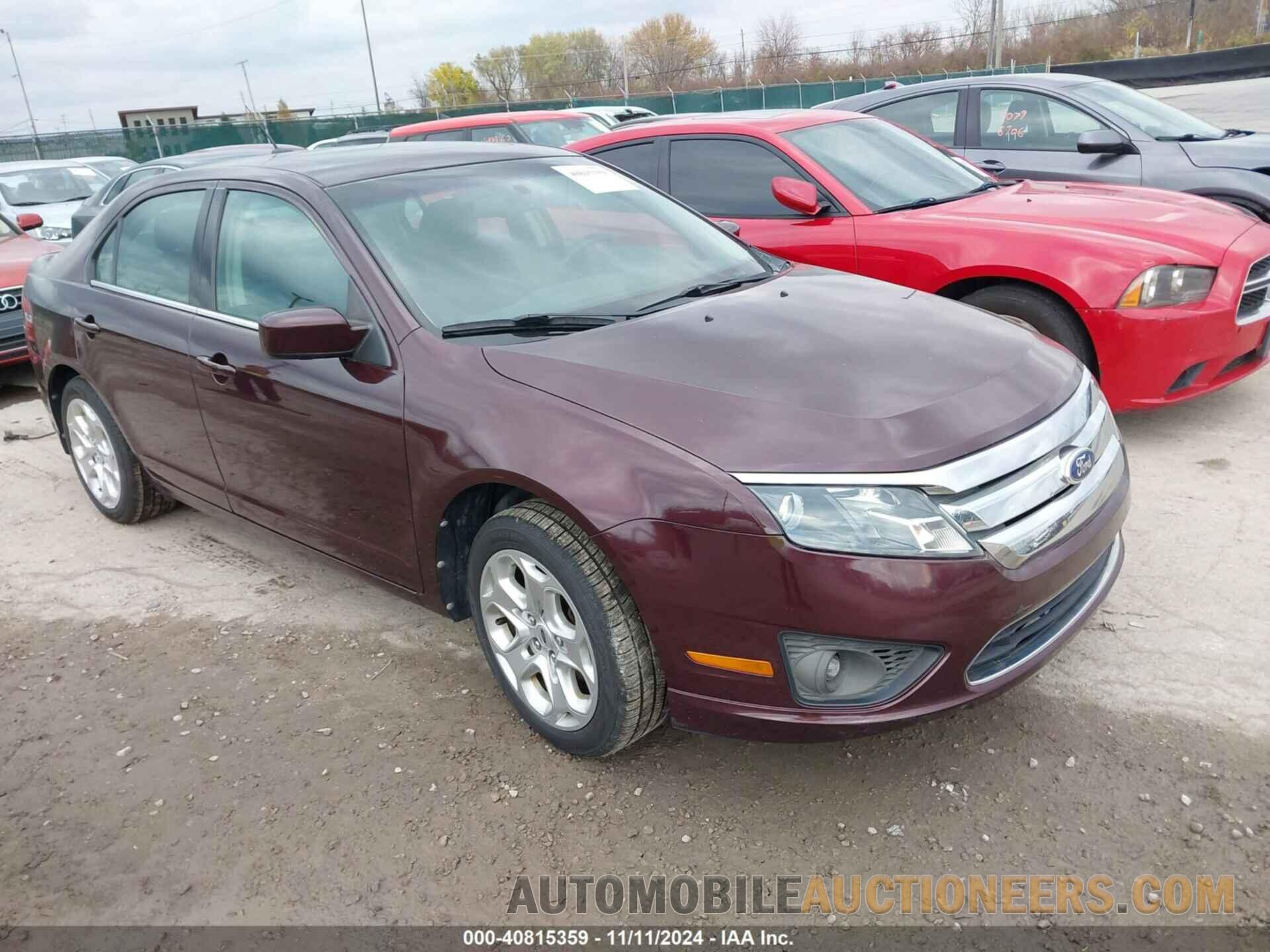 3FAHP0HA8BR196144 FORD FUSION 2011