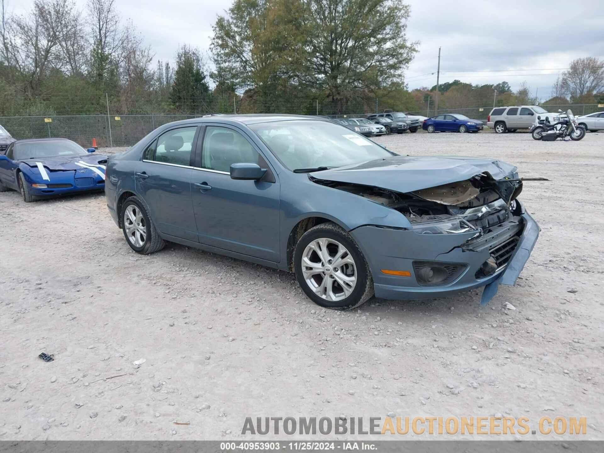 3FAHP0HA8CR173819 FORD FUSION 2012