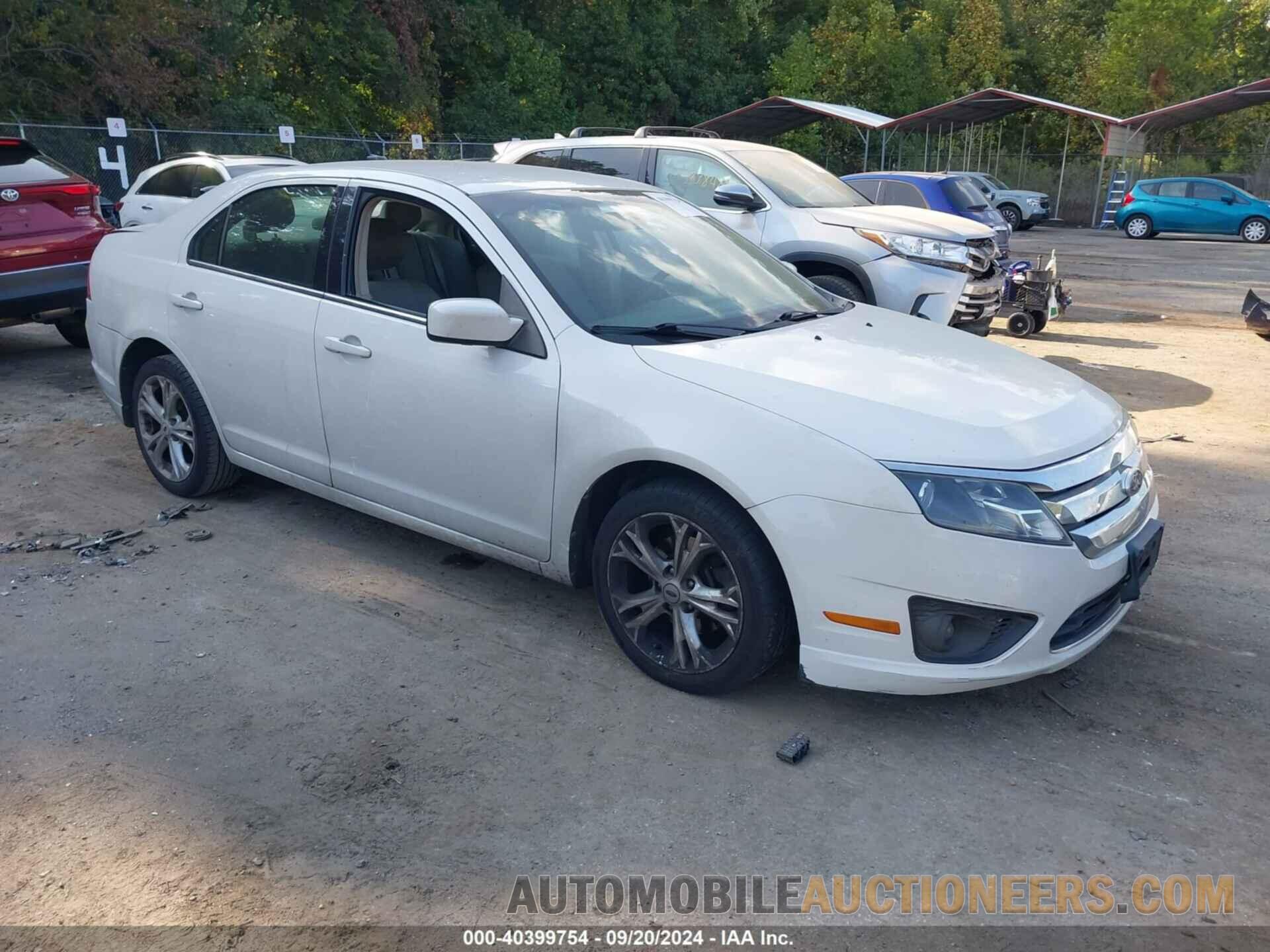 3FAHP0HA8CR203790 FORD FUSION 2012