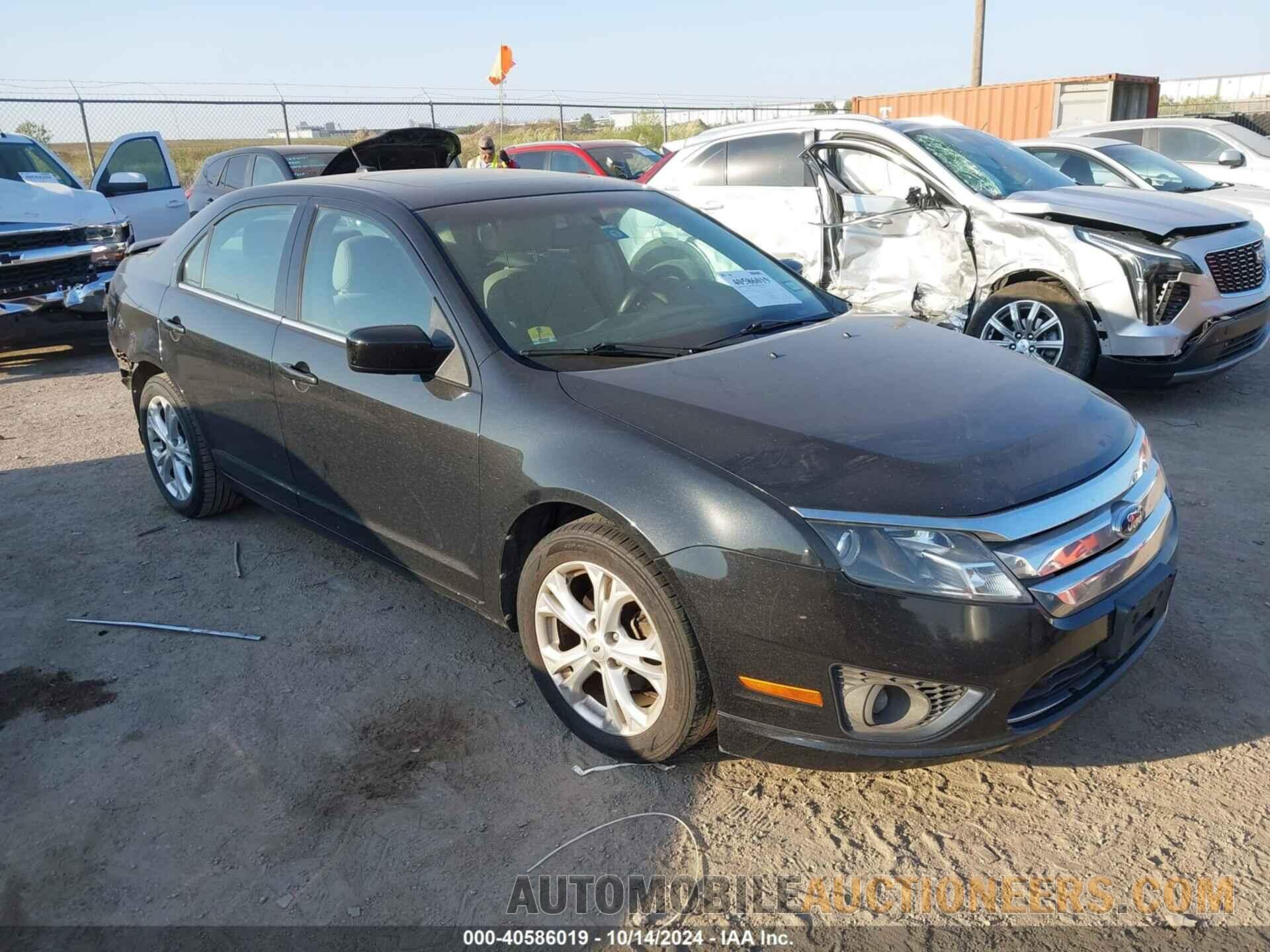 3FAHP0HA8CR237552 FORD FUSION 2012