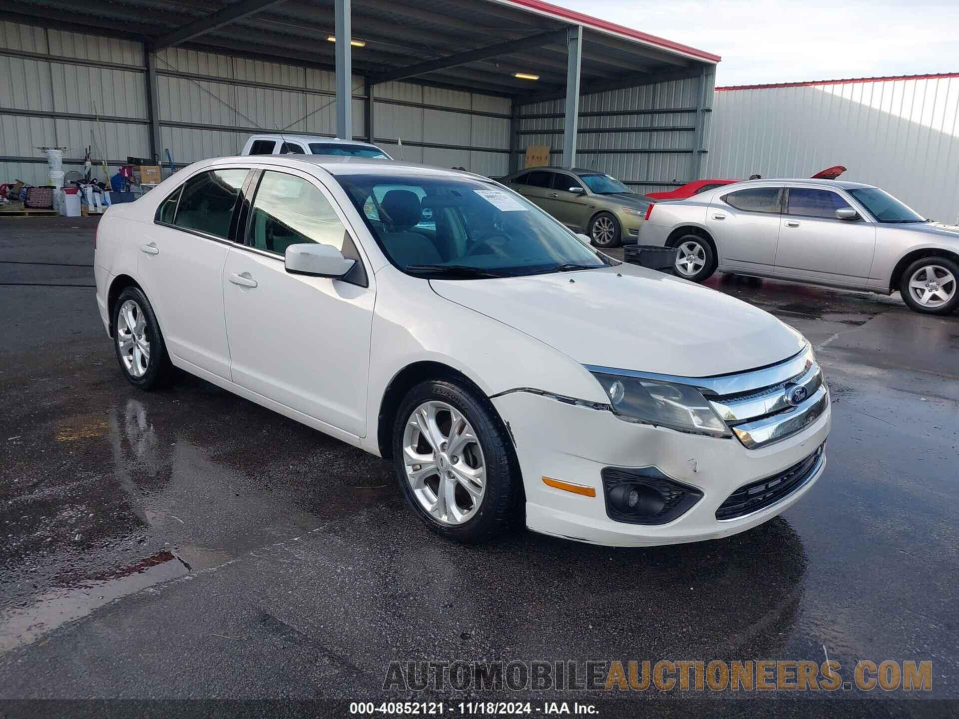 3FAHP0HA8CR262161 FORD FUSION 2012