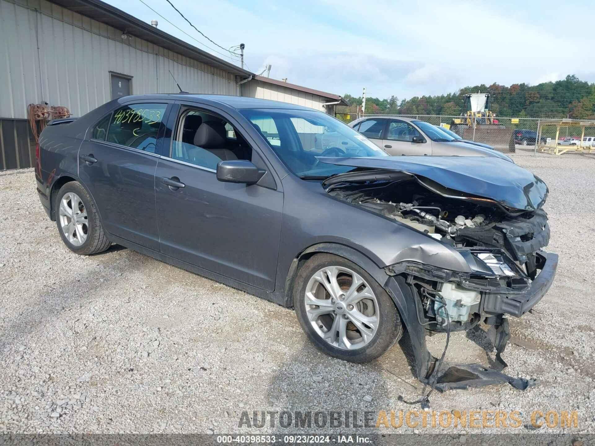 3FAHP0HA8CR373289 FORD FUSION 2012