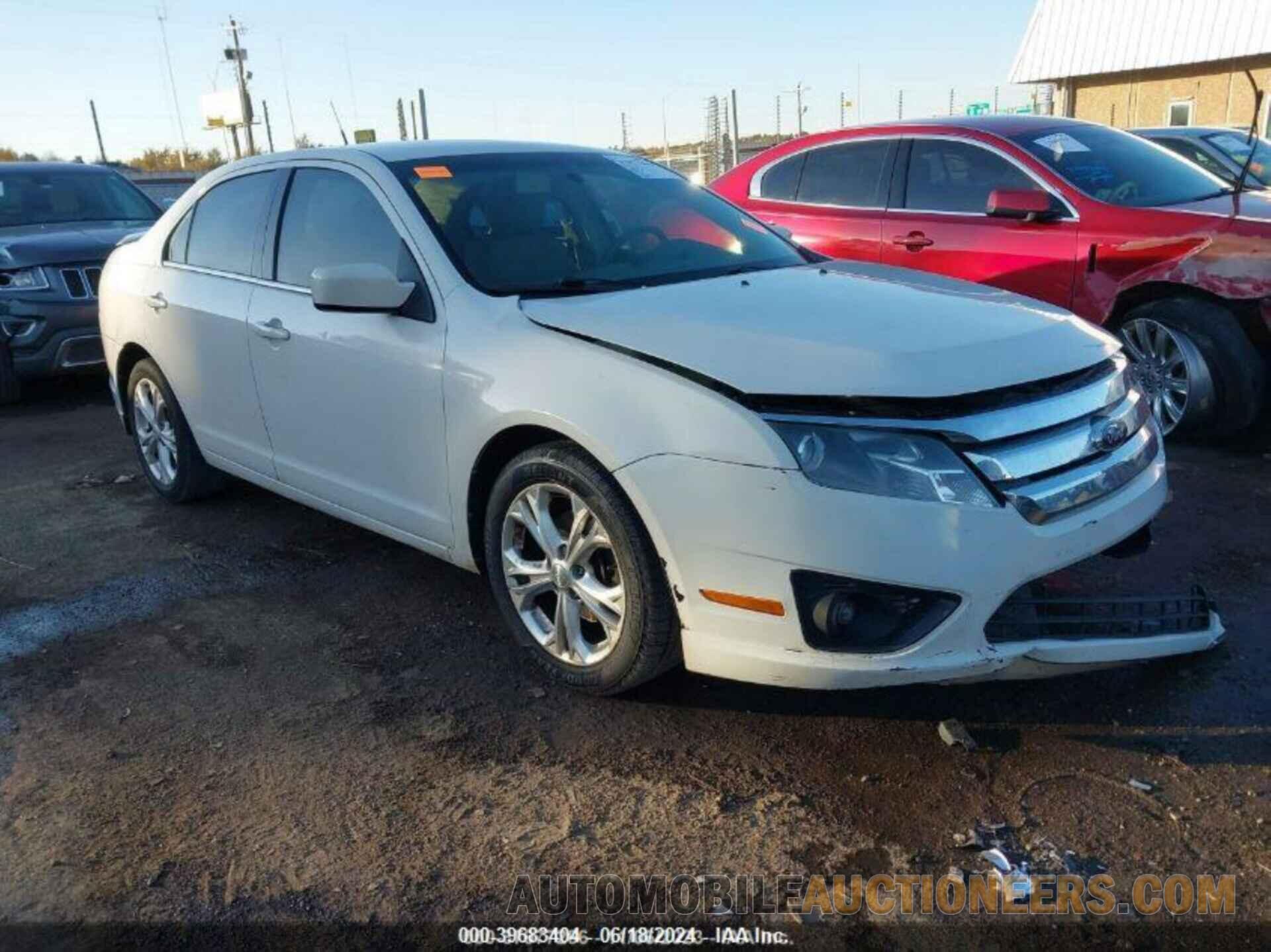 3FAHP0HA9CR294519 FORD FUSION 2012