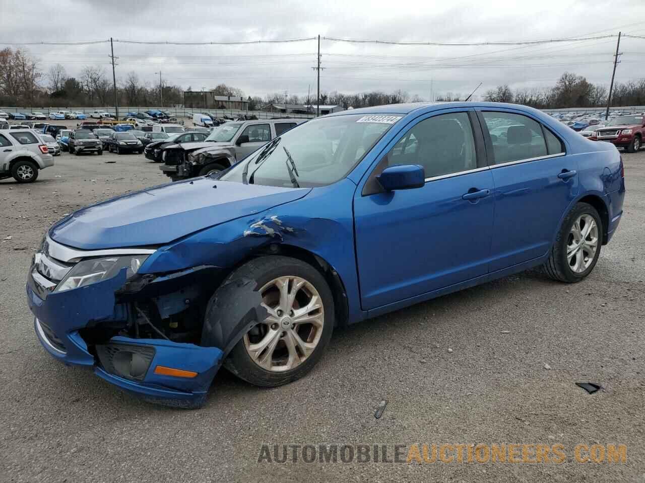 3FAHP0HA9CR392868 FORD FUSION 2012