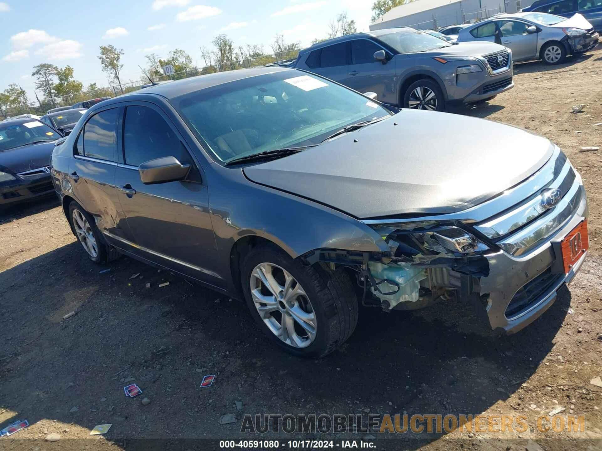 3FAHP0HAXCR142894 FORD FUSION 2012