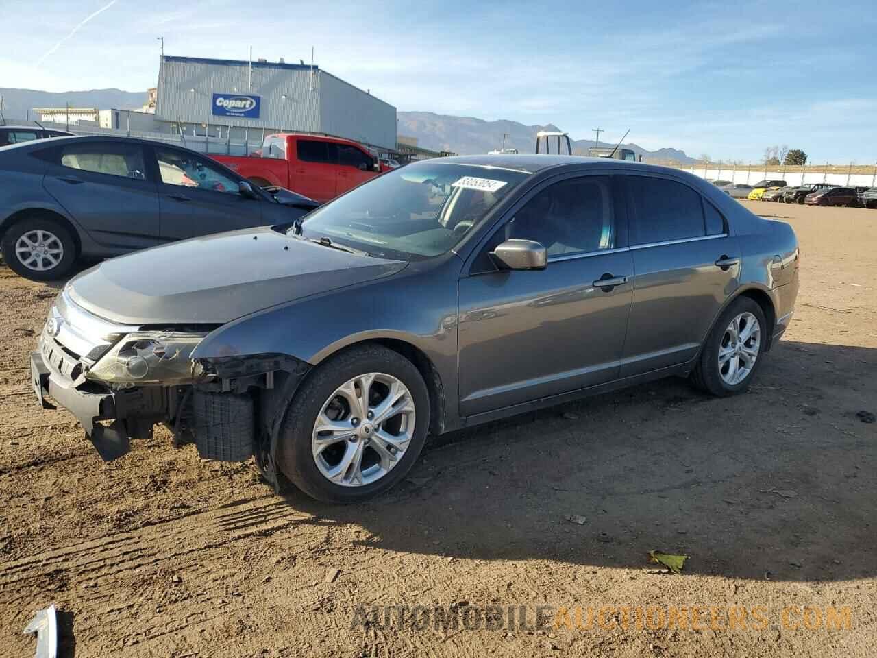 3FAHP0HAXCR296182 FORD FUSION 2012