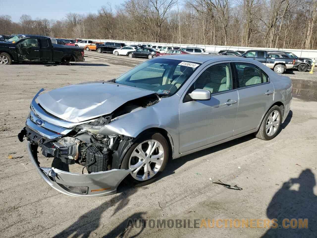 3FAHP0HAXCR307147 FORD FUSION 2012