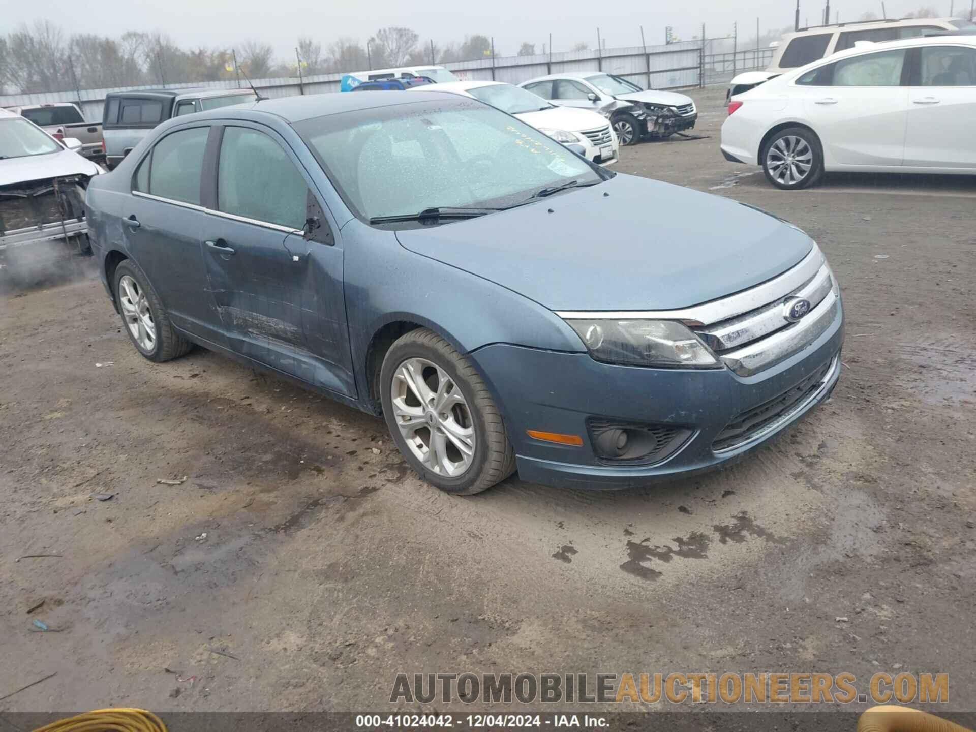 3FAHP0HAXCR420645 FORD FUSION 2012