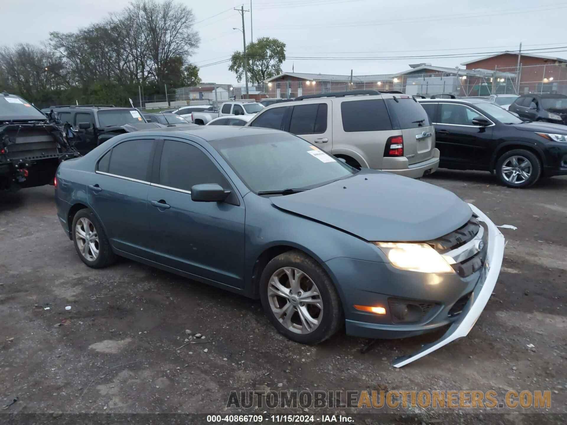 3FAHP0HAXCR440300 FORD FUSION 2012