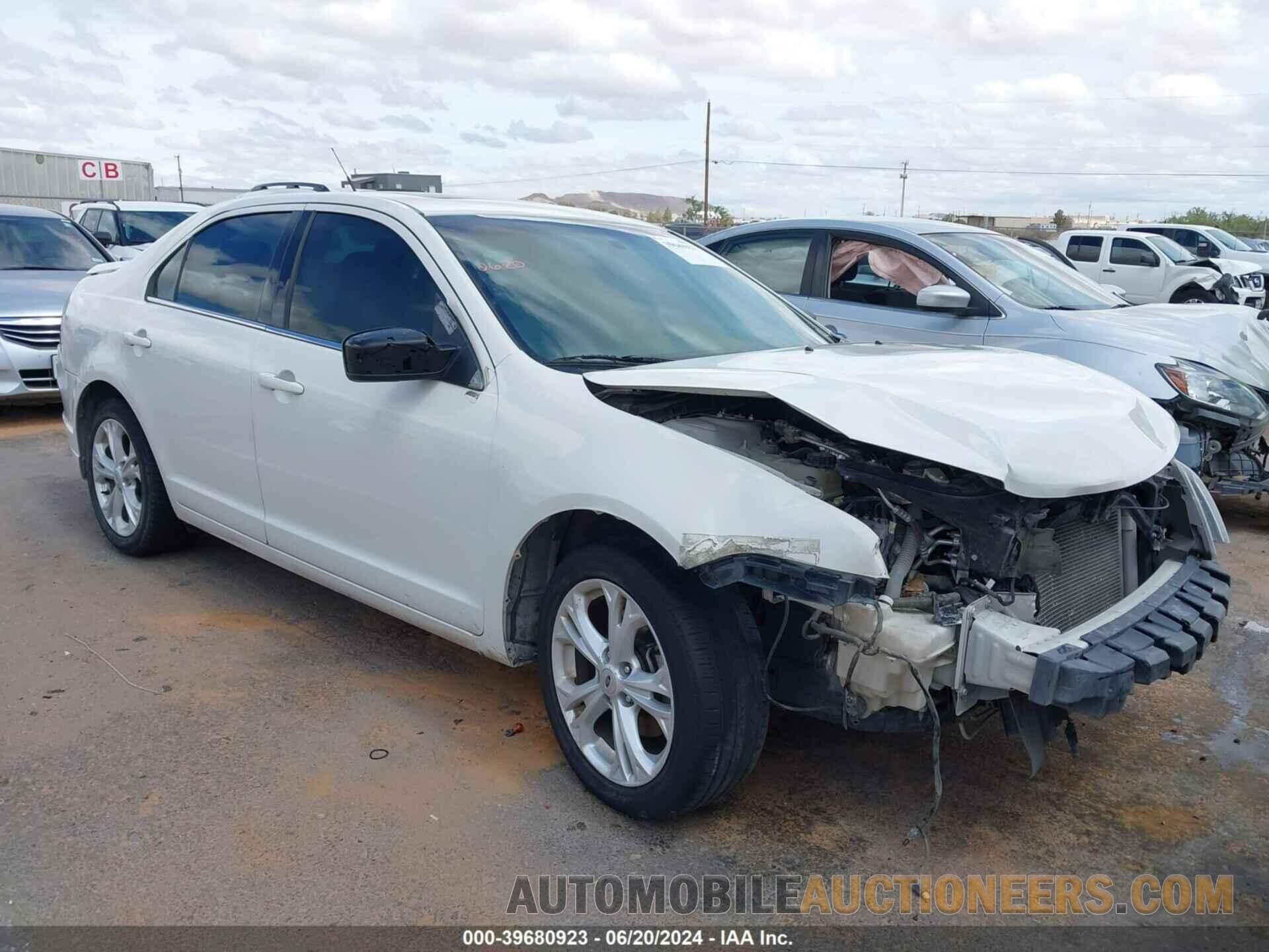 3FAHP0HG0CR130144 FORD FUSION 2012