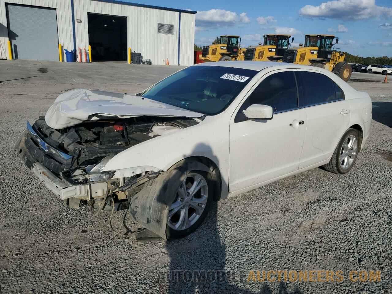 3FAHP0HG0CR321434 FORD FUSION 2012