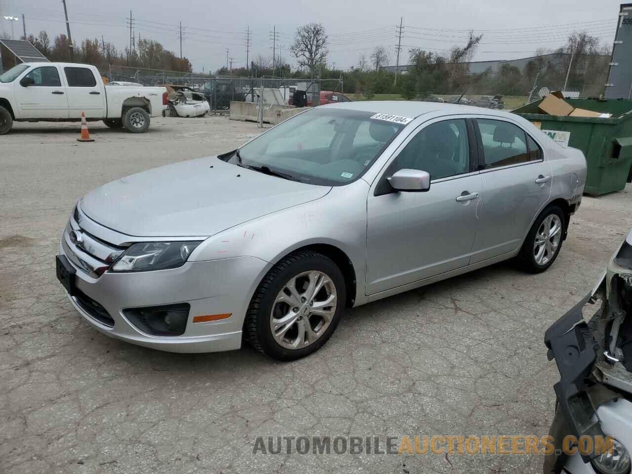 3FAHP0HG3CR381627 FORD FUSION 2012