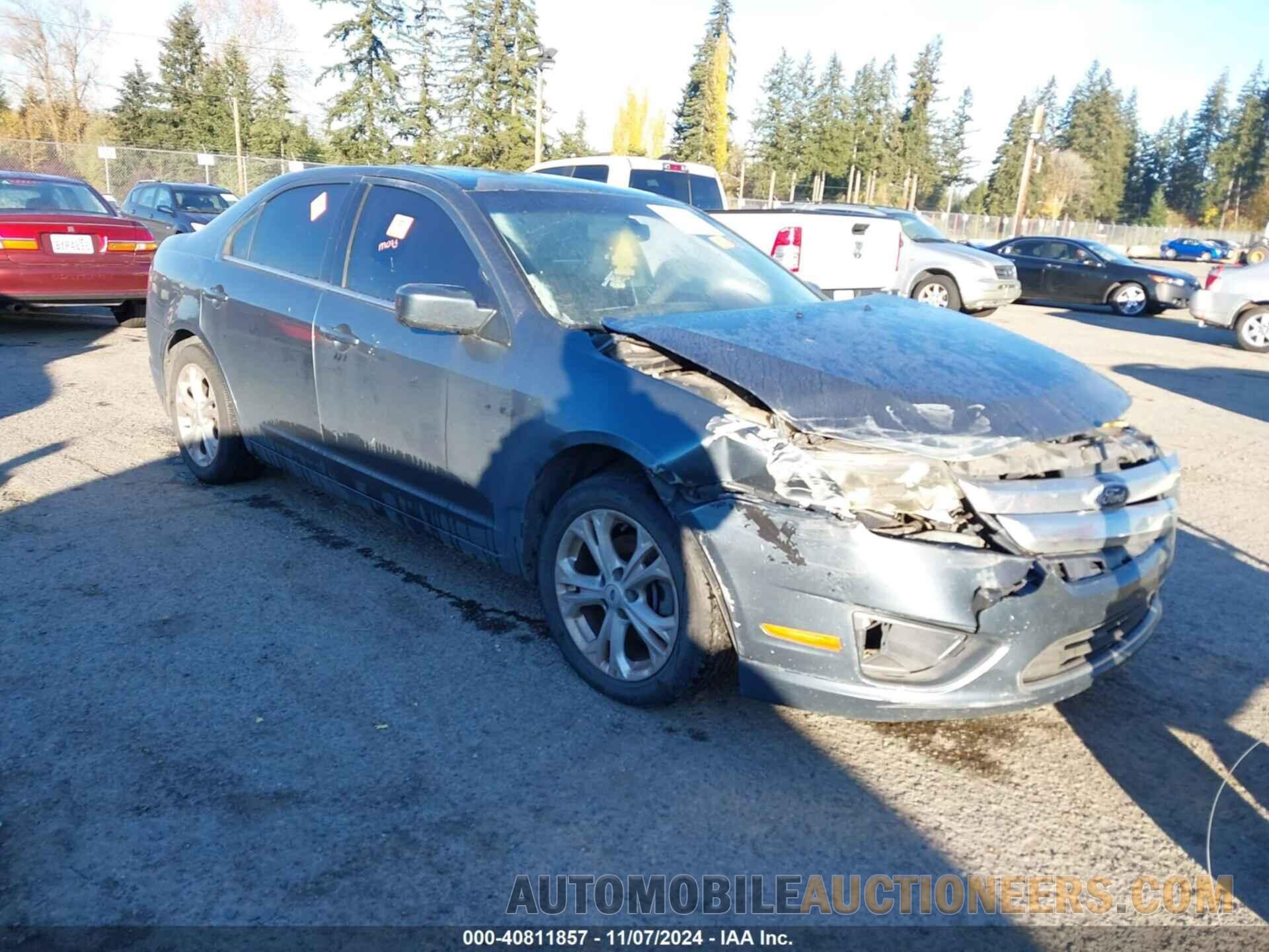 3FAHP0HG4CR346403 FORD FUSION 2012