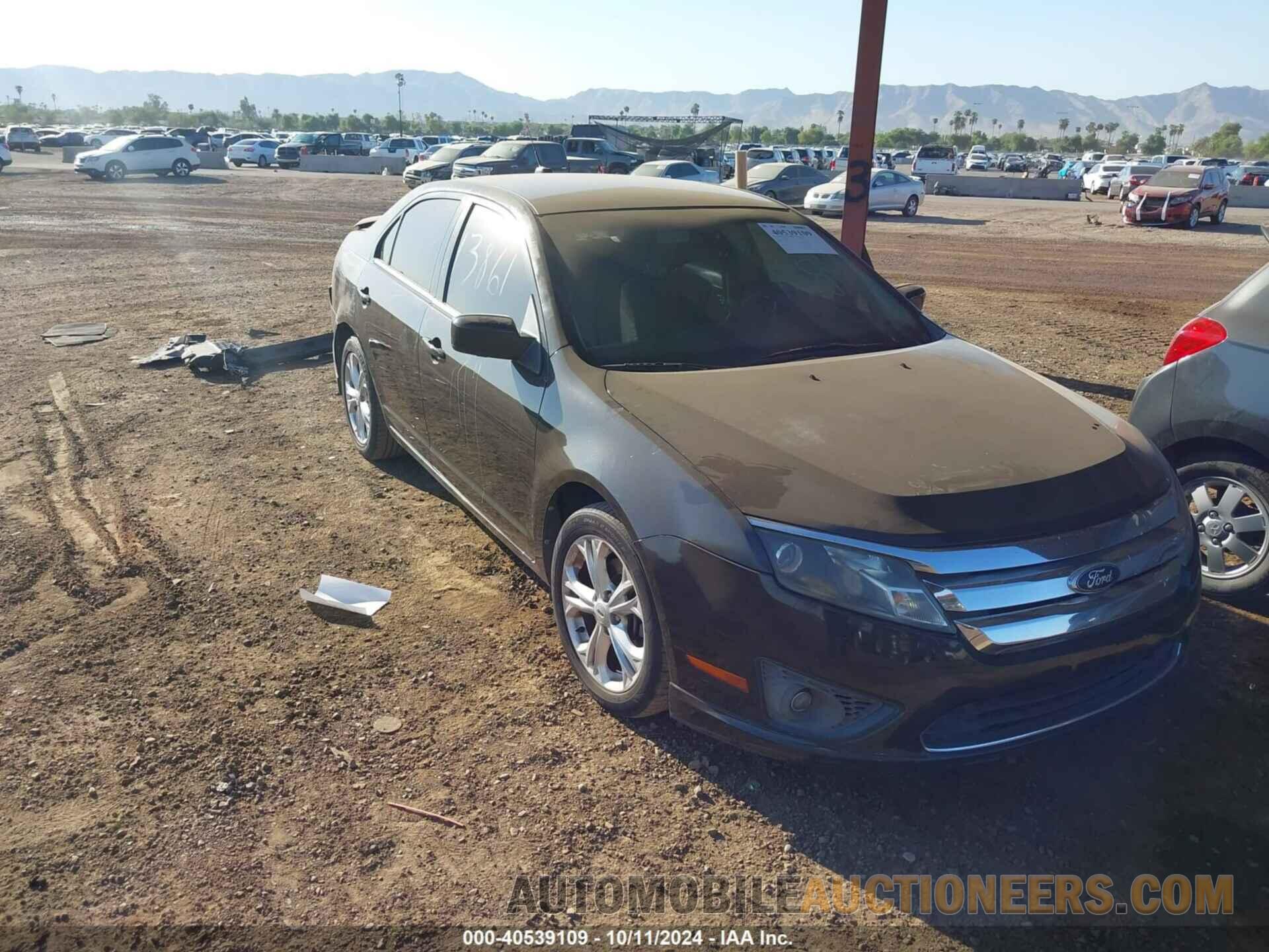 3FAHP0HG8CR341172 FORD FUSION 2012