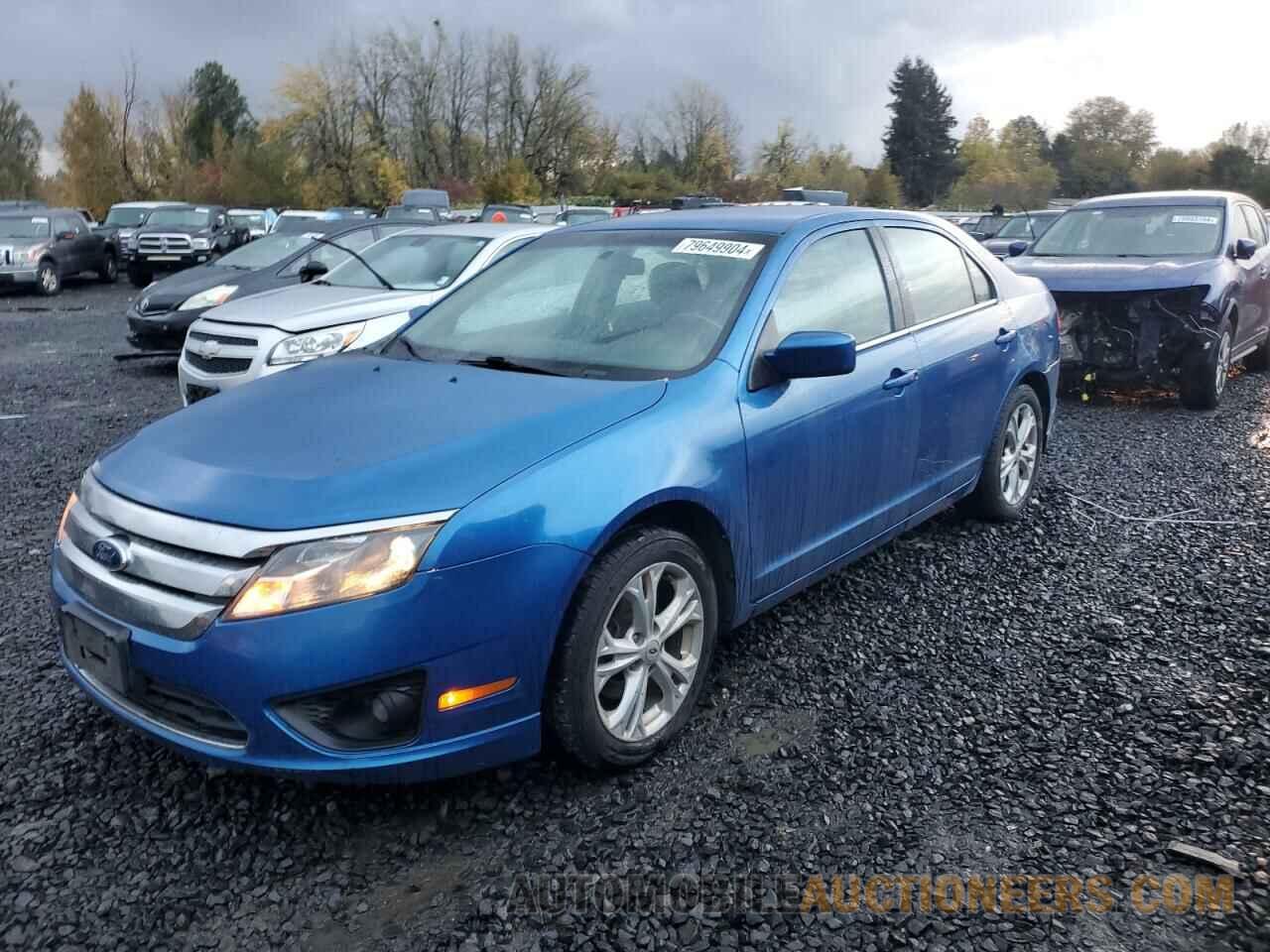 3FAHP0HG9CR238584 FORD FUSION 2012