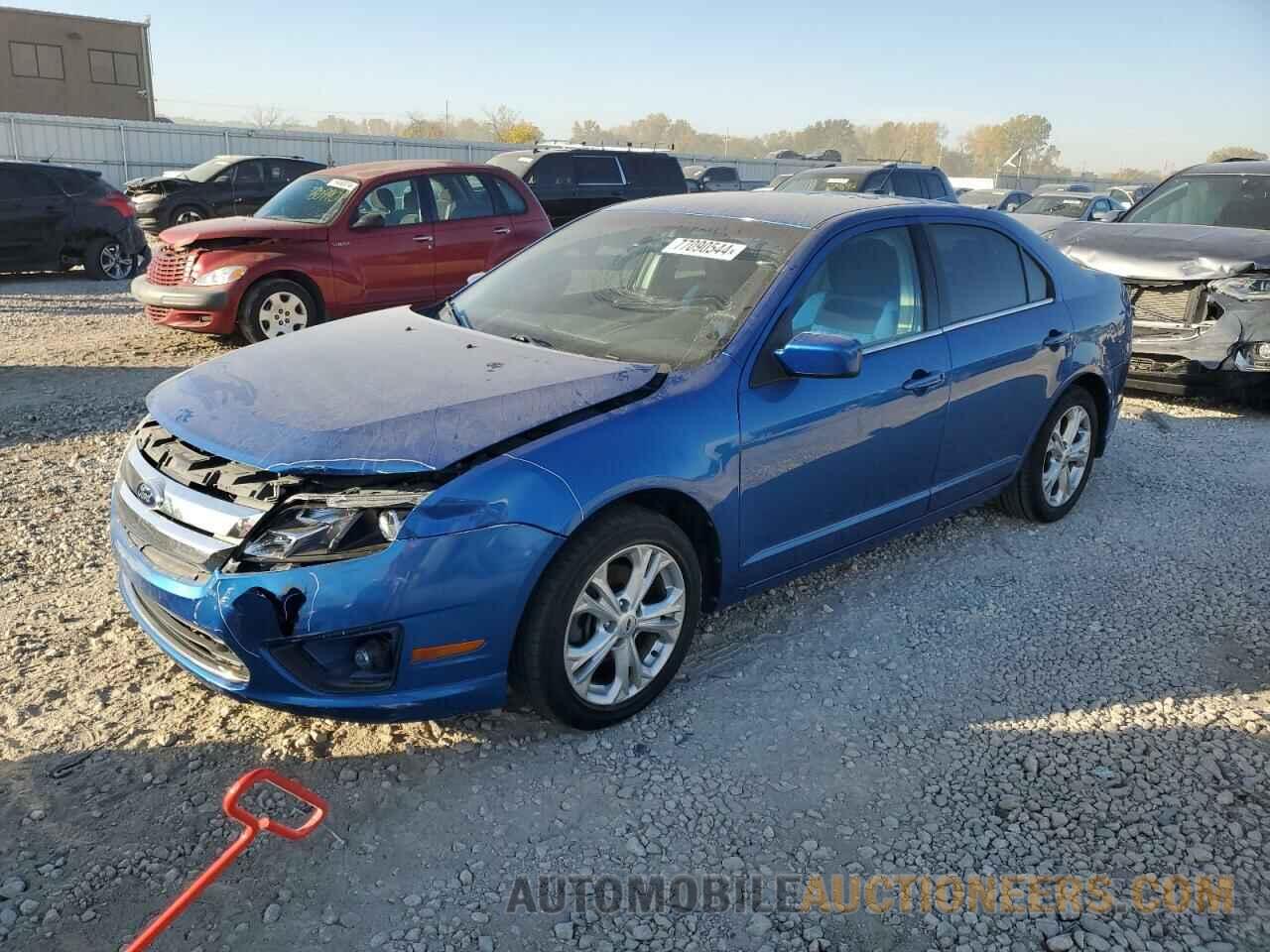 3FAHP0HGXCR357437 FORD FUSION 2012