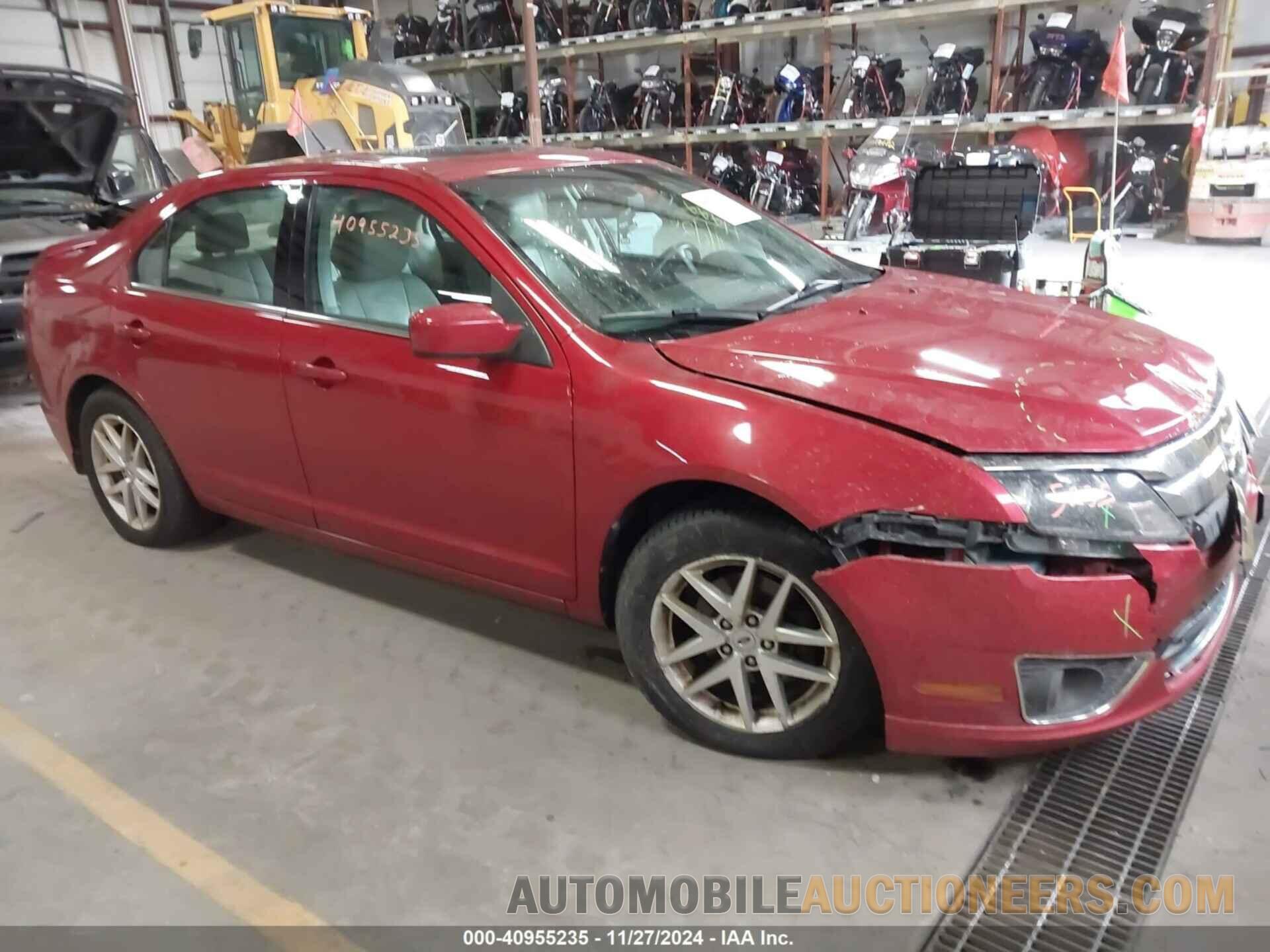 3FAHP0JA0CR301125 FORD FUSION 2012